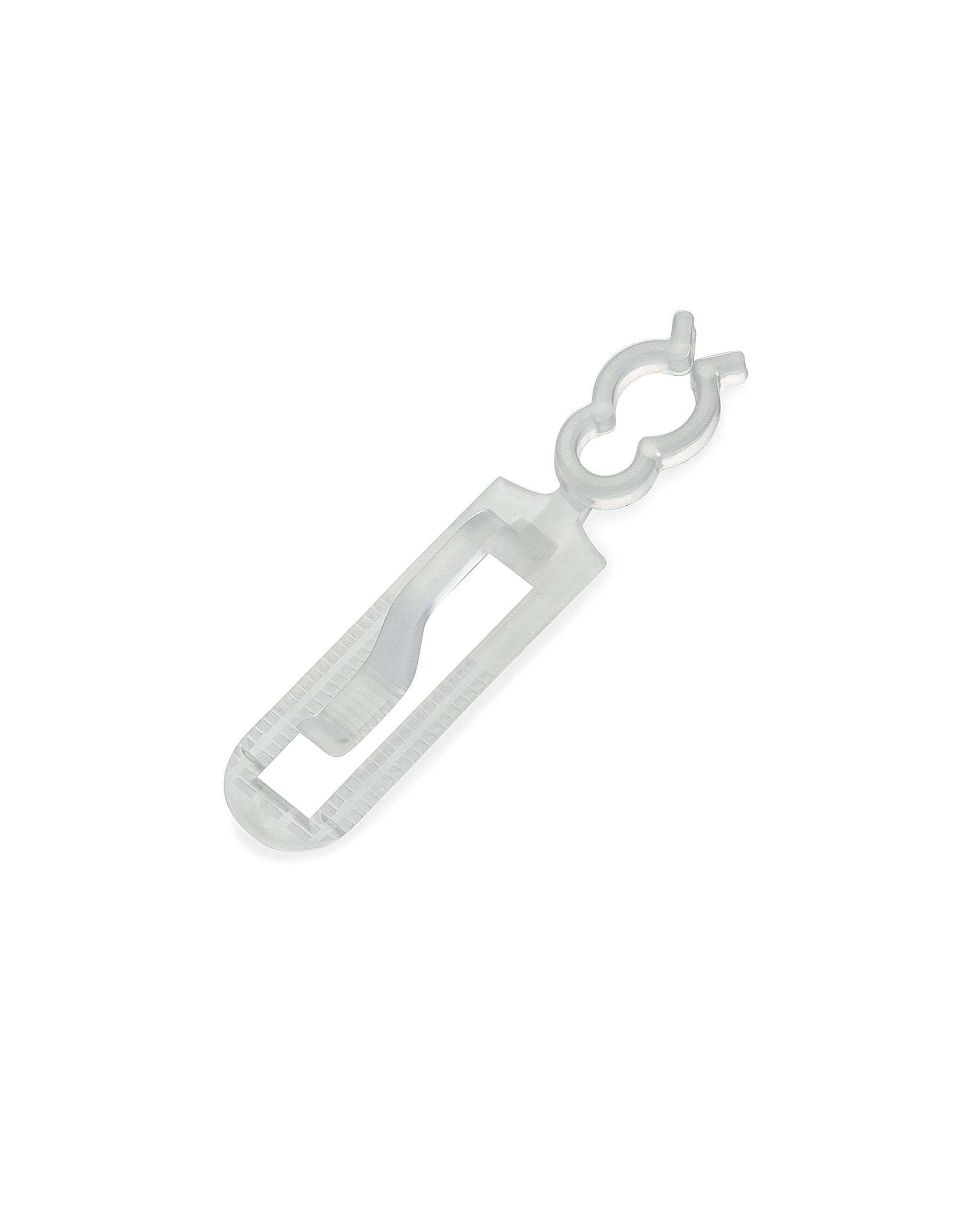 HLO Lighting LED Christmas Light Clips, Pack of 25, Works on Gutters & Shingles, White, Plastic, Model 14545650