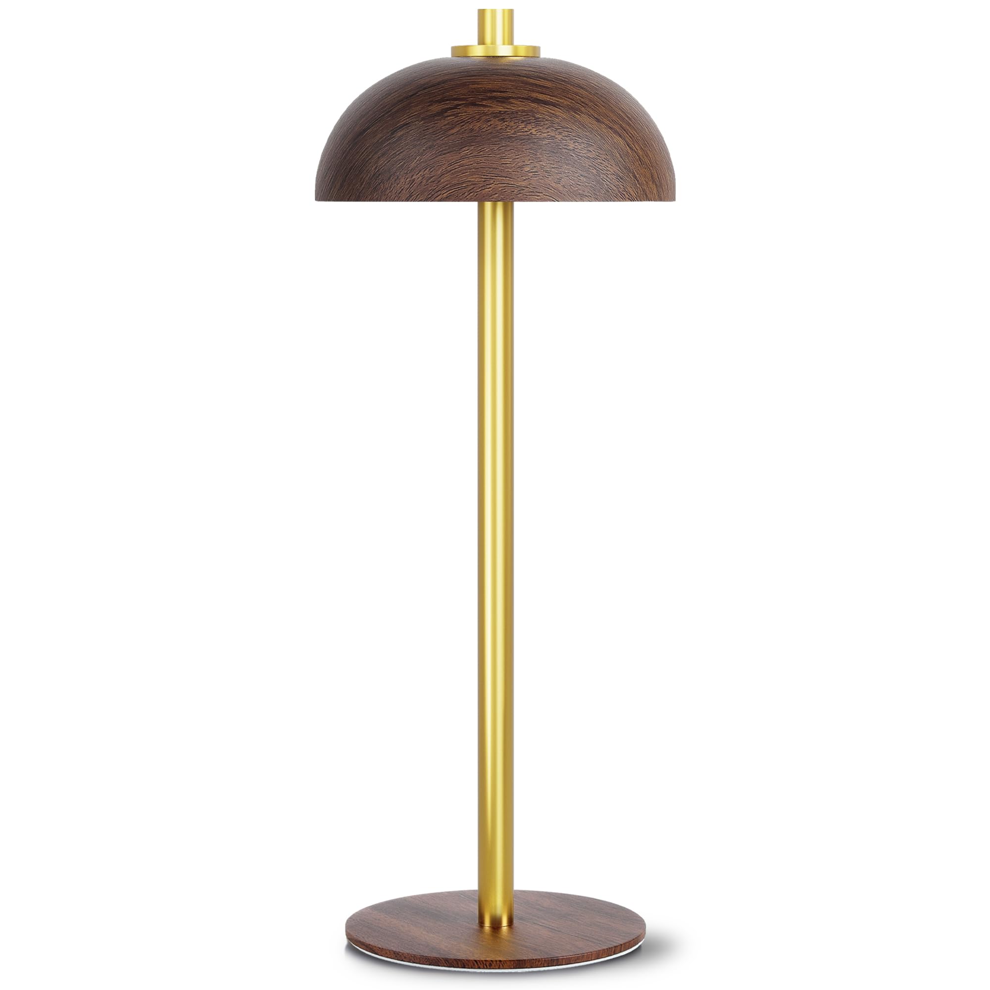 JONEMO Rechargeable Cordless Table Lamp 2 Pack - 5000mAh Battery Powered Lamp, 3 Color Stepless Dimming LED Table Light with Mem