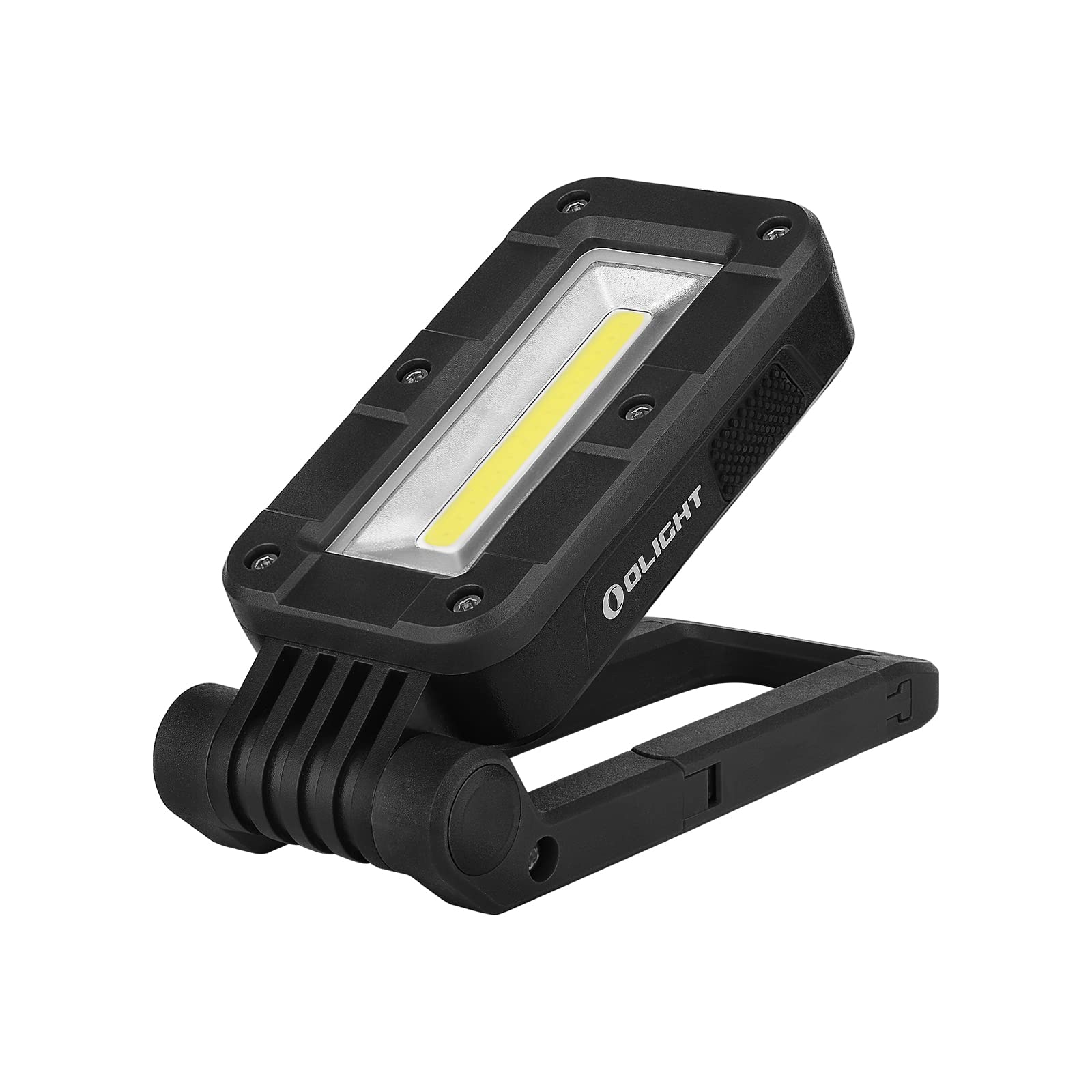 OLIGHT Swivel Work Light, 400 Lumens, Magnetic Base, Adjustable Stand, 90 Hours Power, Black, Model O-SWIVEL-BK#US-FBA