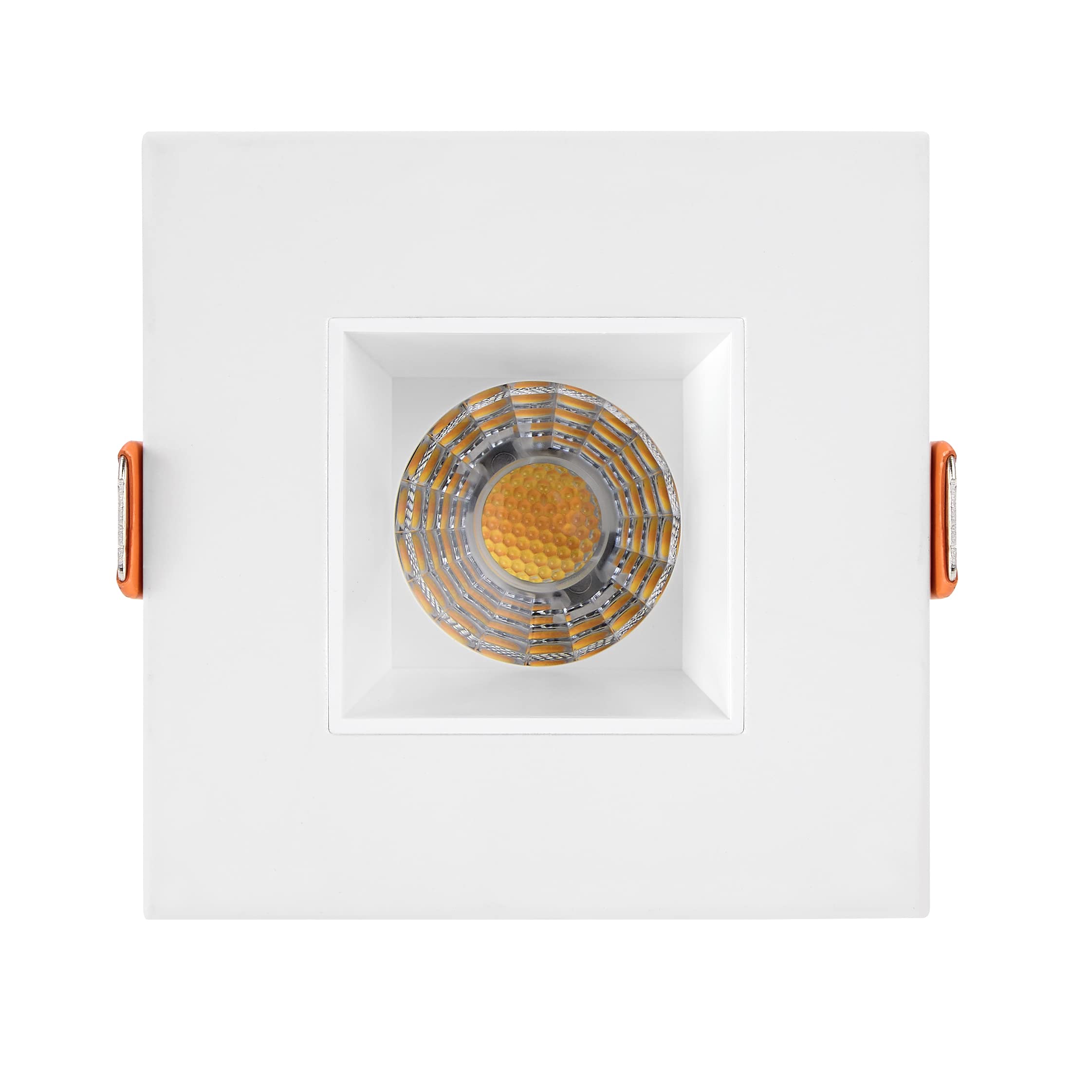 Maxxima Slim Recessed Anti-Glare LED Downlight, 500 Lumens, Dimmable, 5 CCT, Aluminum, White, Model MRL-S20803S