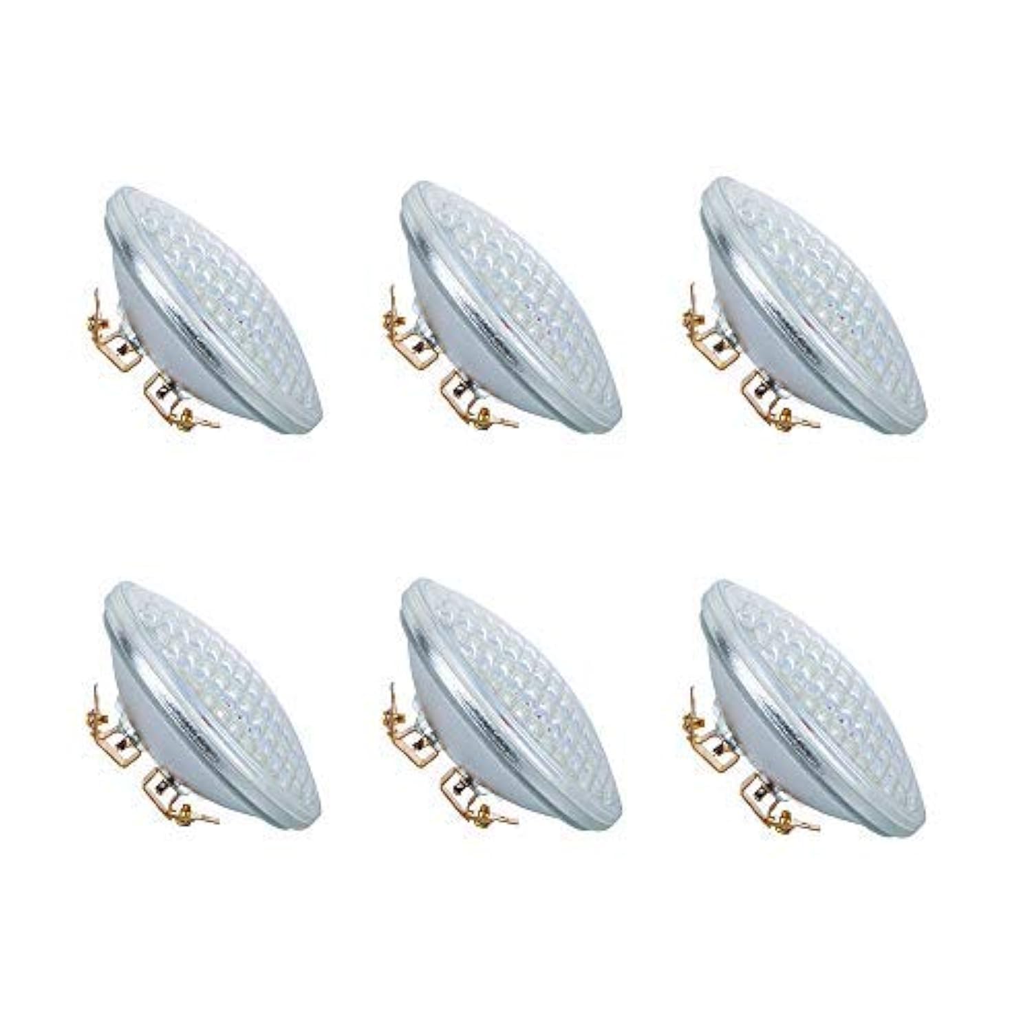 Goehiaul PAR36 LED Landscape Bulb 9W 3000K Warm White, AC/DC12V, 900Lumens 60W Halogen Equivalent, Water Resistant (6 Pack)