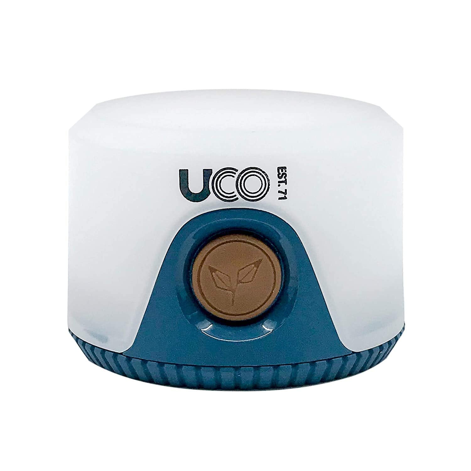 UCO Rechargeable LED Lantern, 100 Lumen Mini Light, Blue, Model 27019, with Li-Ion Battery Pack and Lanyard