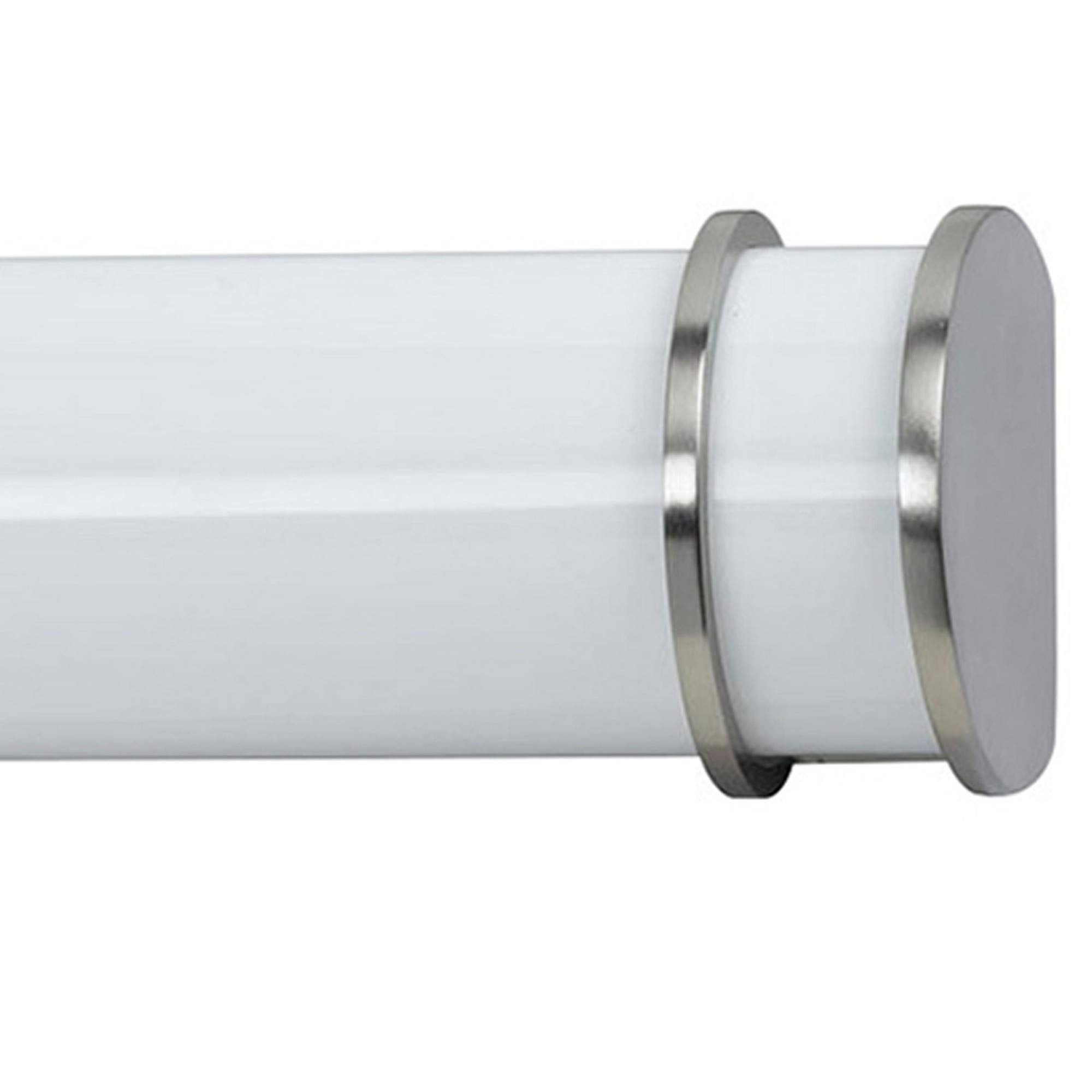 Benjara Pipe Design Metal Vanity Light With Hardwired Switch, Set Of 4, Small,White