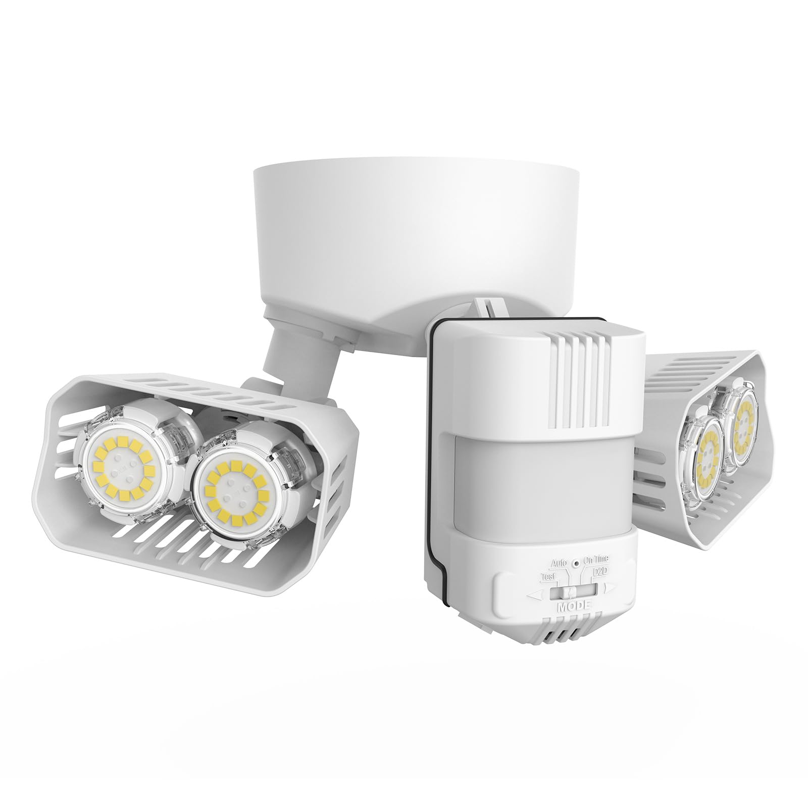 SANSI 28W 3500LM Motion Sensor Outdoor Lights, Flood Lights Outdoor Motion Sensor Security Lights Detector with 4 Mode 350W Equi