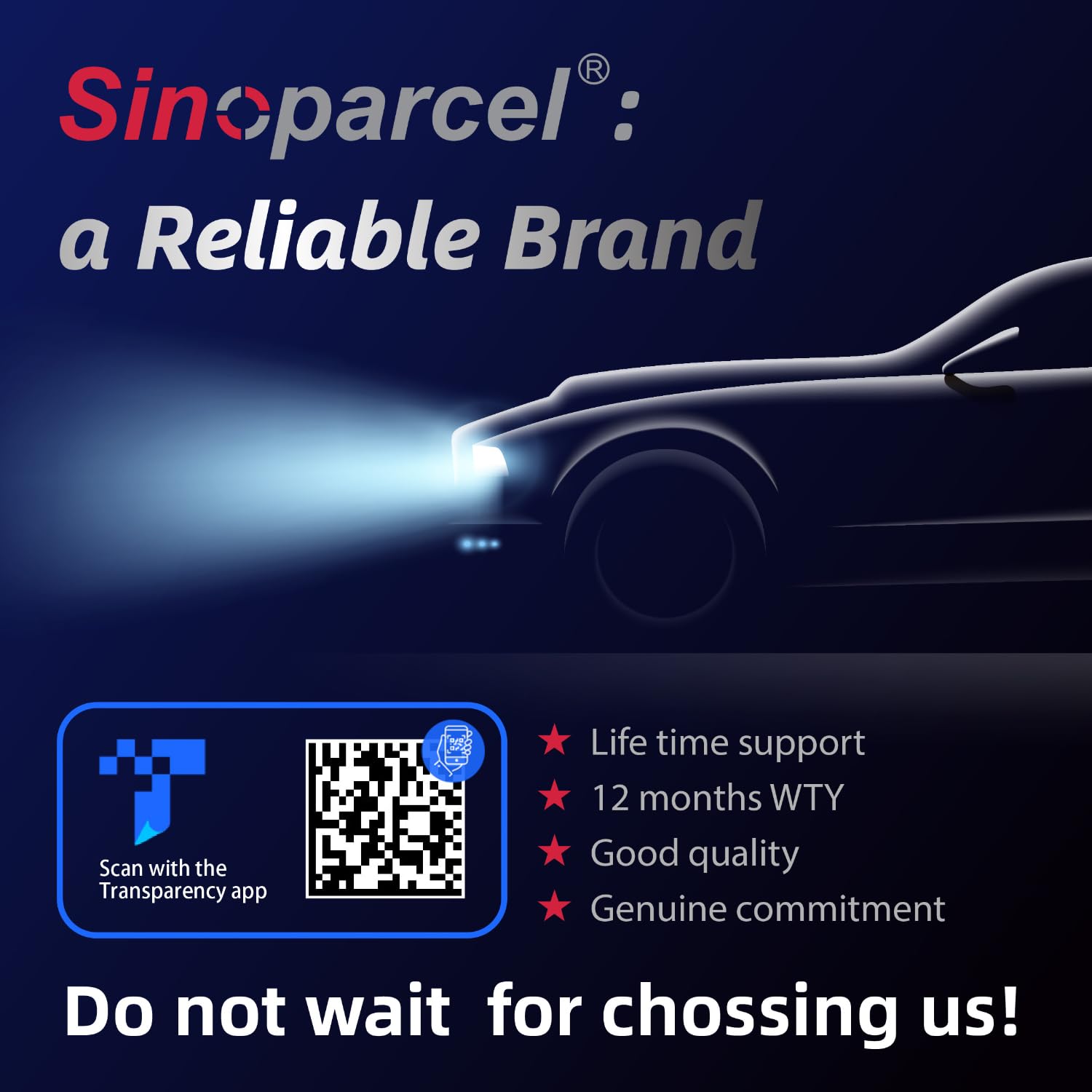 Sinoparcel H11 Halogen Low Beam Headlight or Fog Light Bulb,150% More Brightness Replacement for Standard 55W Bulb,Pack of 2