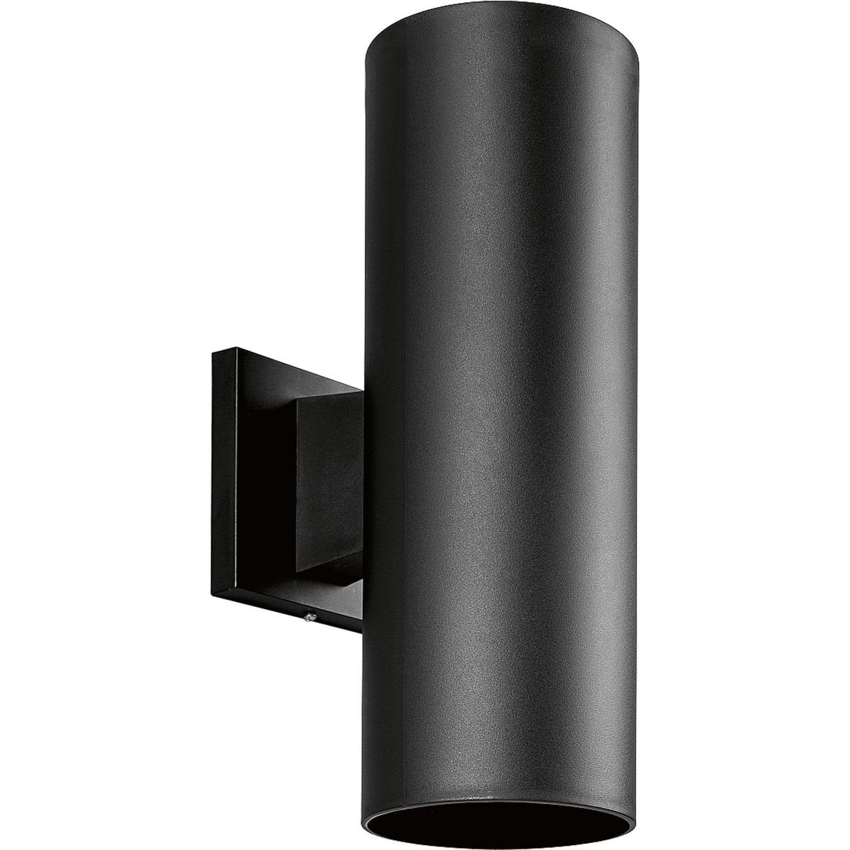 Progress Lighting P5713-31 Modern Outdoor Wall Lantern, 14 Inch Tall, Black, Polycarbonate