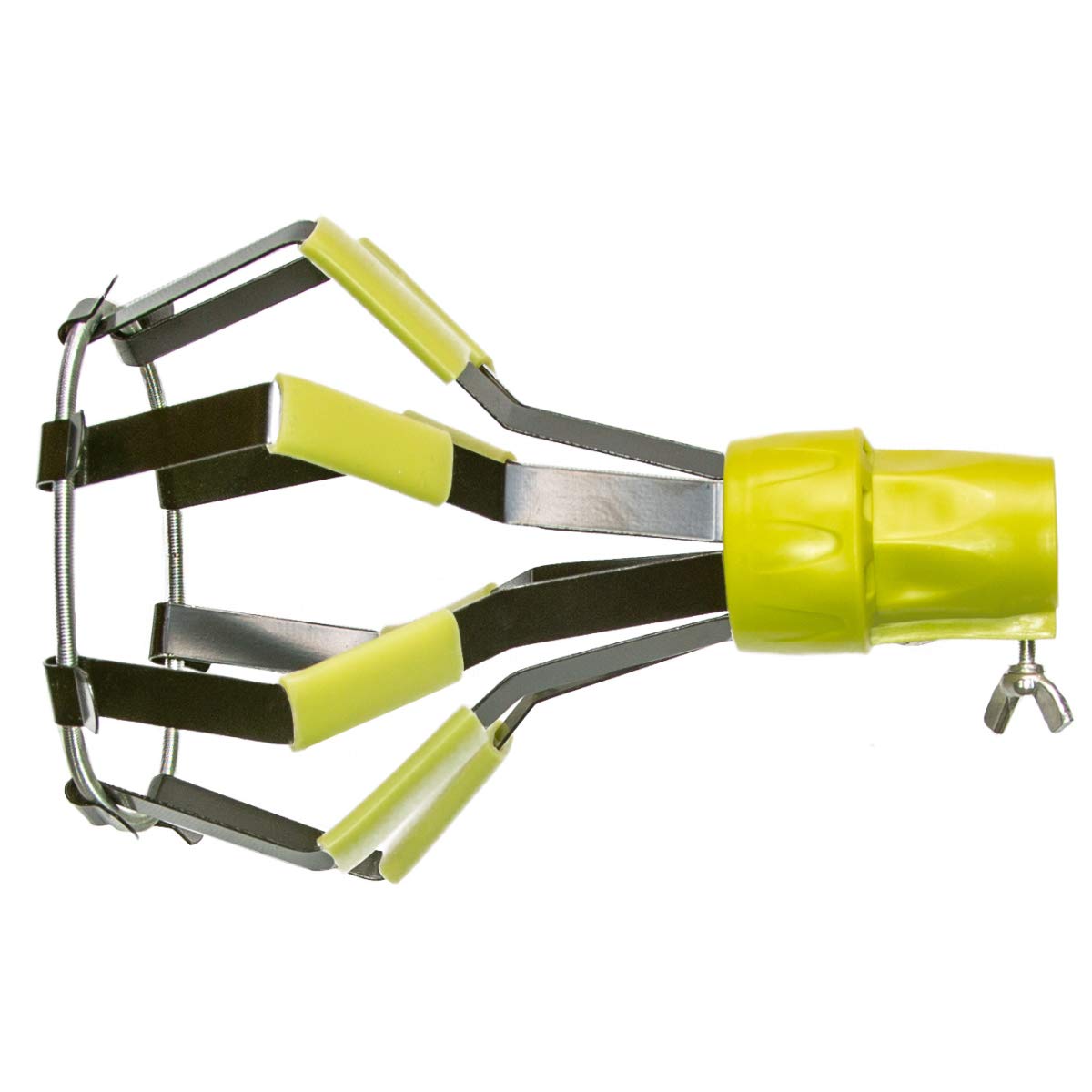 DOCAZOO Light Bulb Changer - Heavy Duty 30 Ft Telescoping Pole for High Ceilings & Outdoor Lights - Cage Head Design