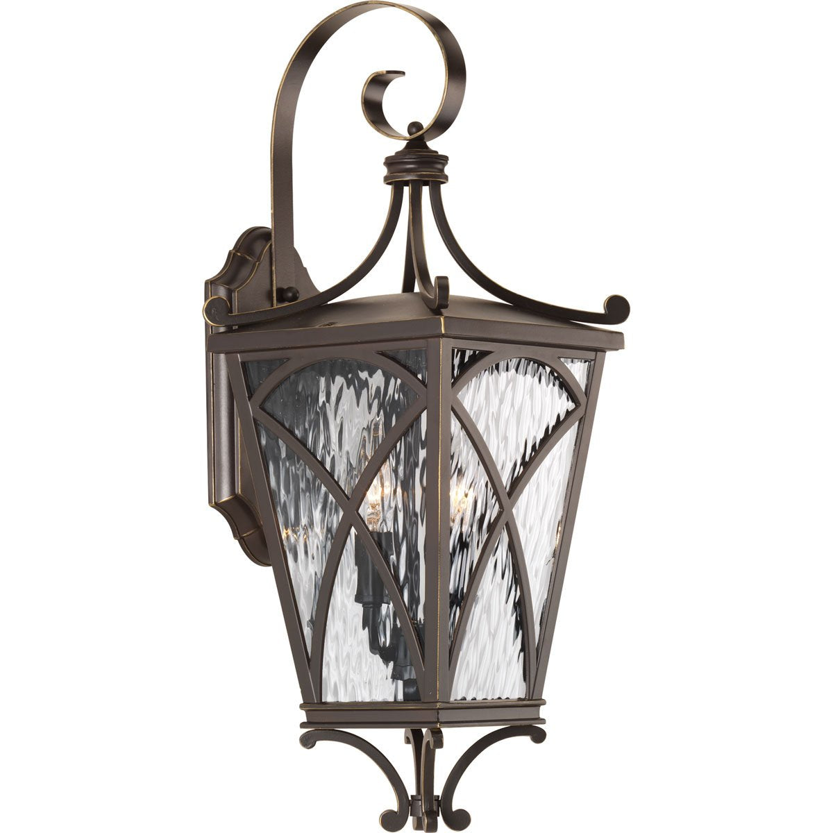 Progress Lighting P6638-108 Cadence Outdoor Light Fixture, Aluminum, Bronze, Model P6638-108