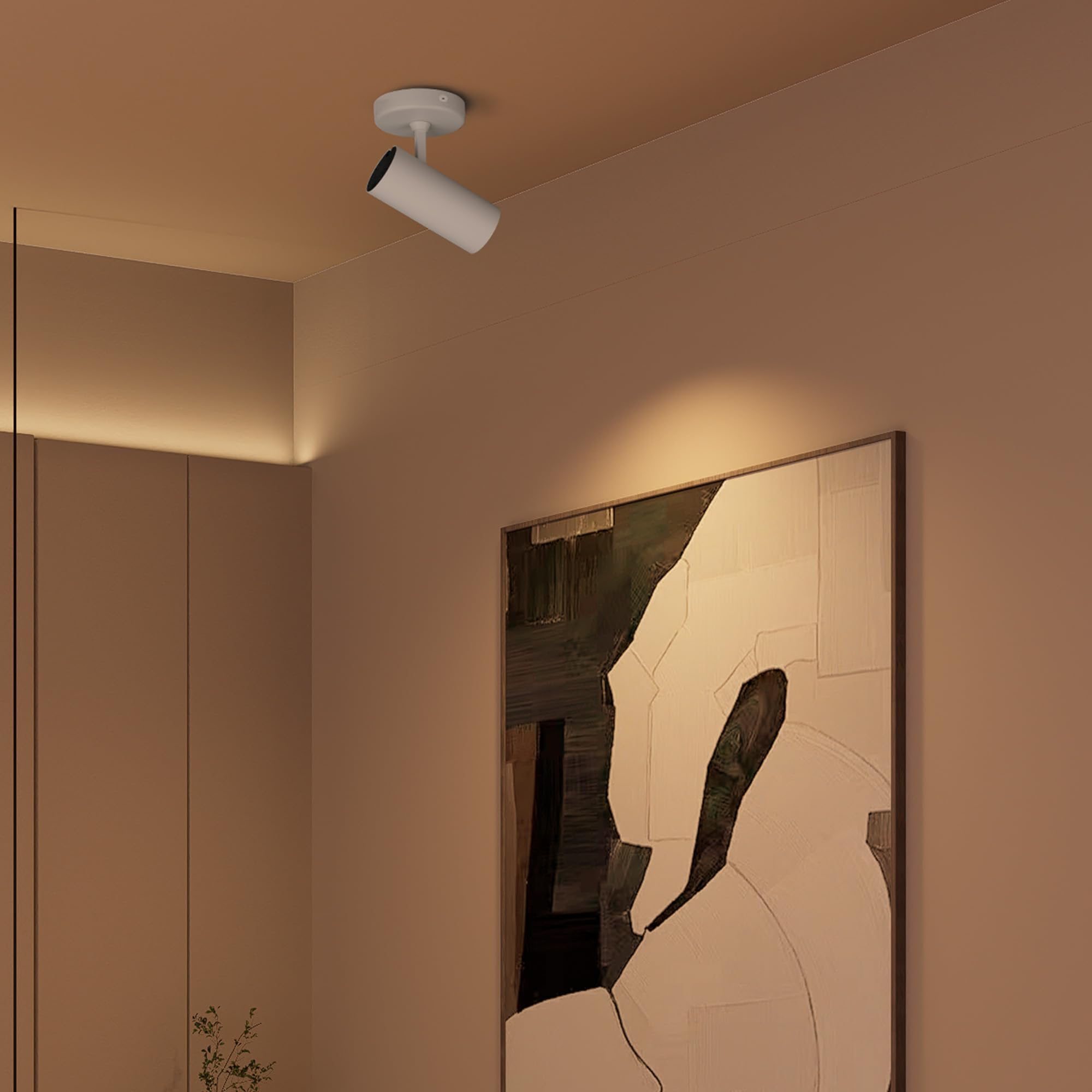 Aisilan 9W Dimmable Led Spotlight - Adjustable Anti-Glare Ceiling Lamp For Indoor Accent Lighting