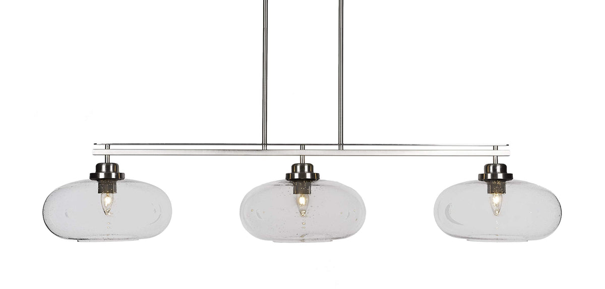 Odyssey 3 Light Island in Brushed Nickel (2633-BN-206)