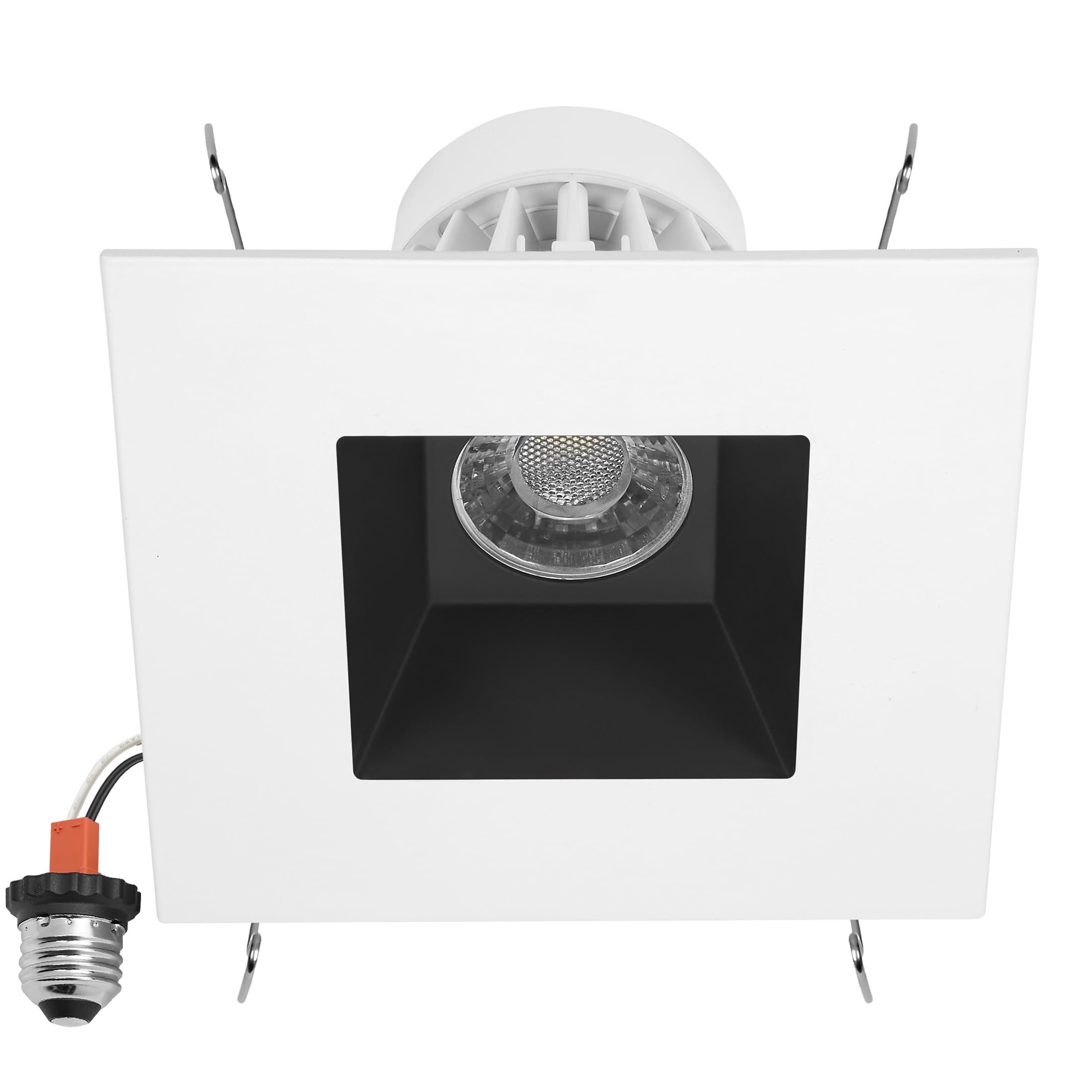 Maxxima 5 & 6 Retrofit Square Recessed Anti-Glare LED Downlight, 1200 Lumens, 5 CCT Selectable 2700K/3000K/3500K/4000K/5000K, Di