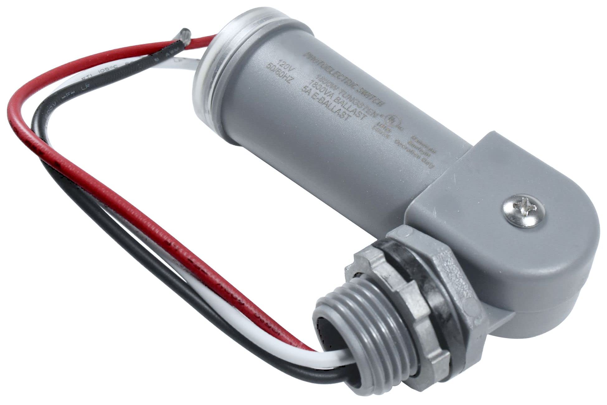 HQRP Photocell Light Sensor Switch - Dusk to Dawn Control for Outdoor Lighting - 2-Pack - Model 88777470413227
