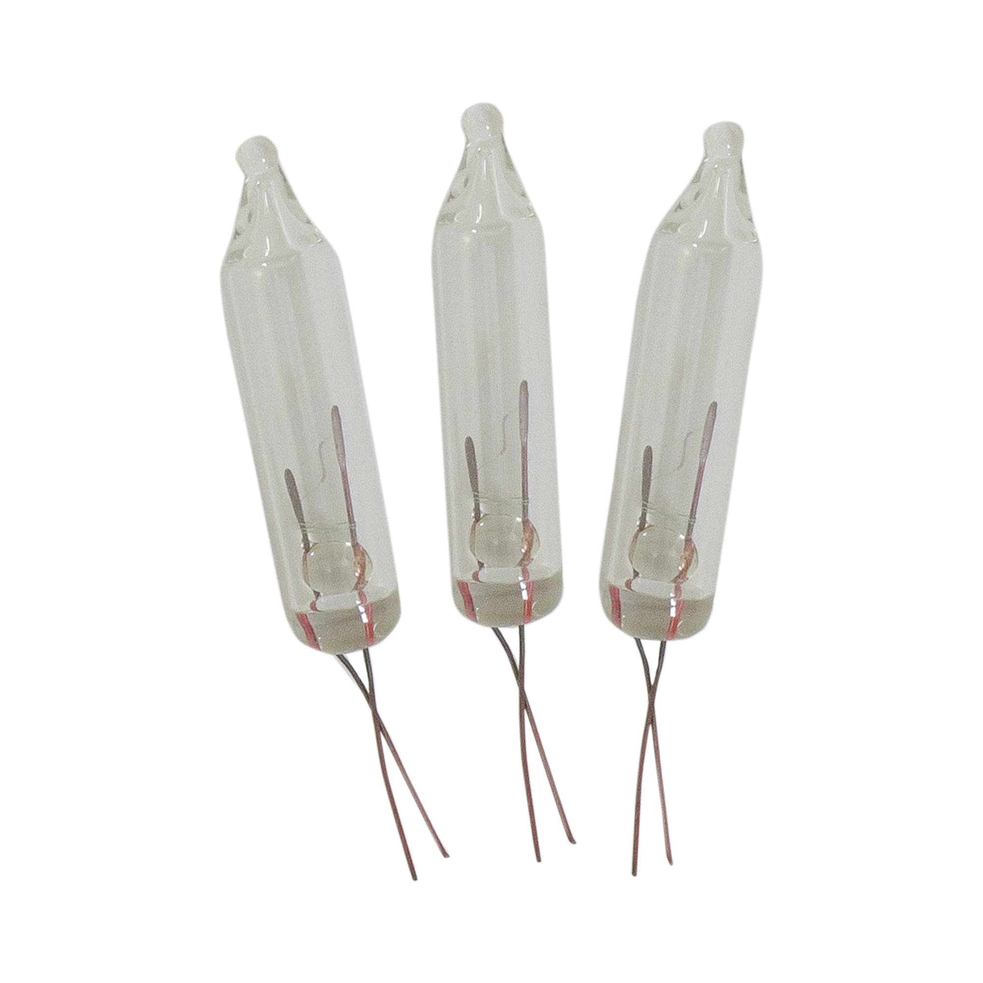 Northlight Clear Christmas Replacement Bulbs, 12V, Glass, Pack of 5