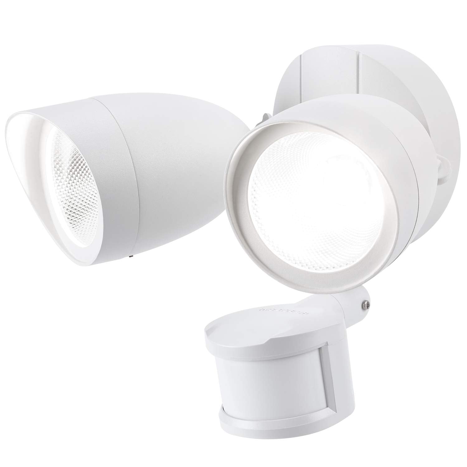 LEONLITE Motion Sensor Flood Light, LED Security Lighting, 1400lm, Waterproof, Dusk to Dawn, Daylight (5000K), Model ZH3SCT-20WR