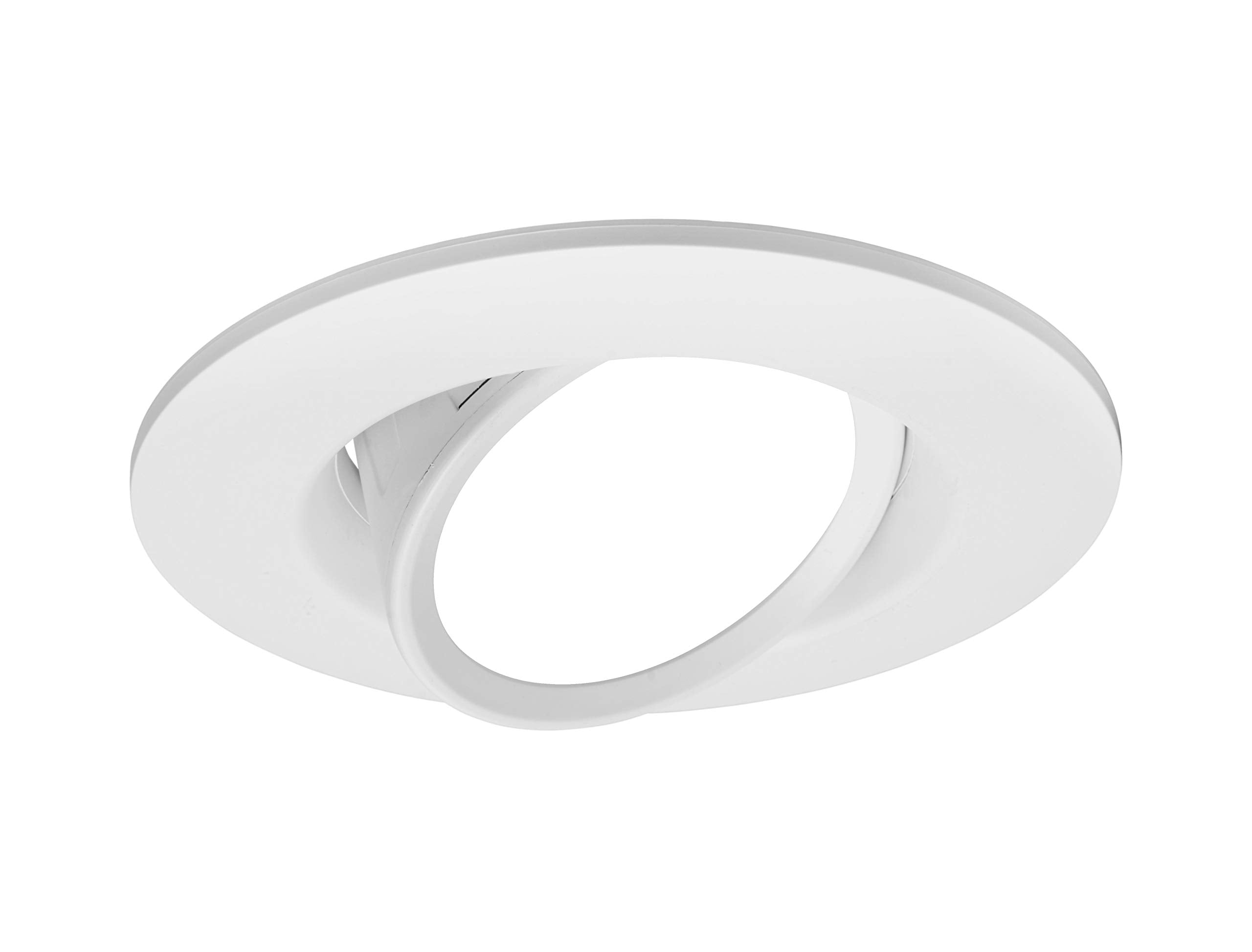 NICOR Lighting DCG Series 6 in. White Gimbal LED Recessed Downlight, 5000K (DCG621205KWH)