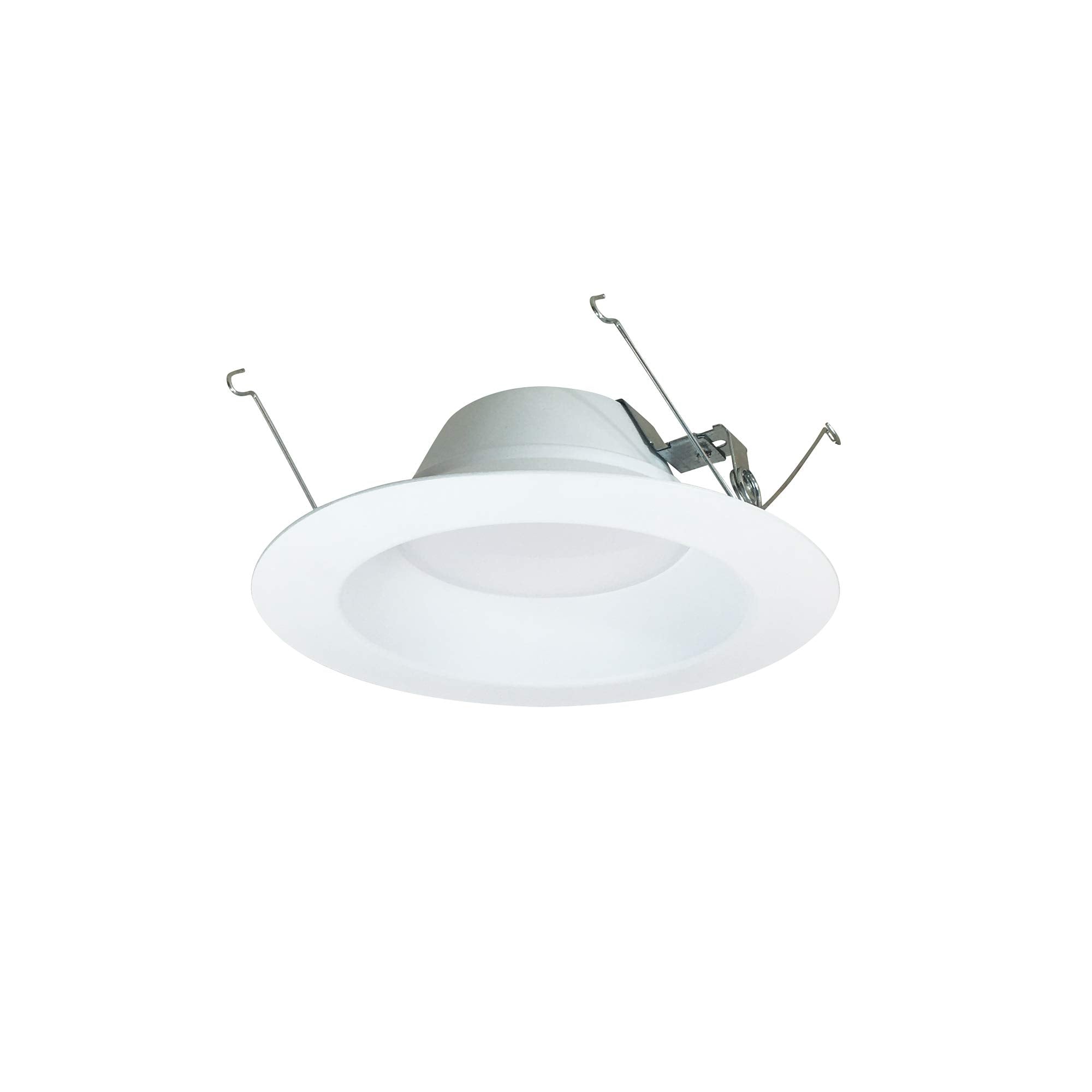 Nora NOXAC-563130WW 5 or 6 AC Onyx Round Retrofit Trim, White (3000K, Reflector)