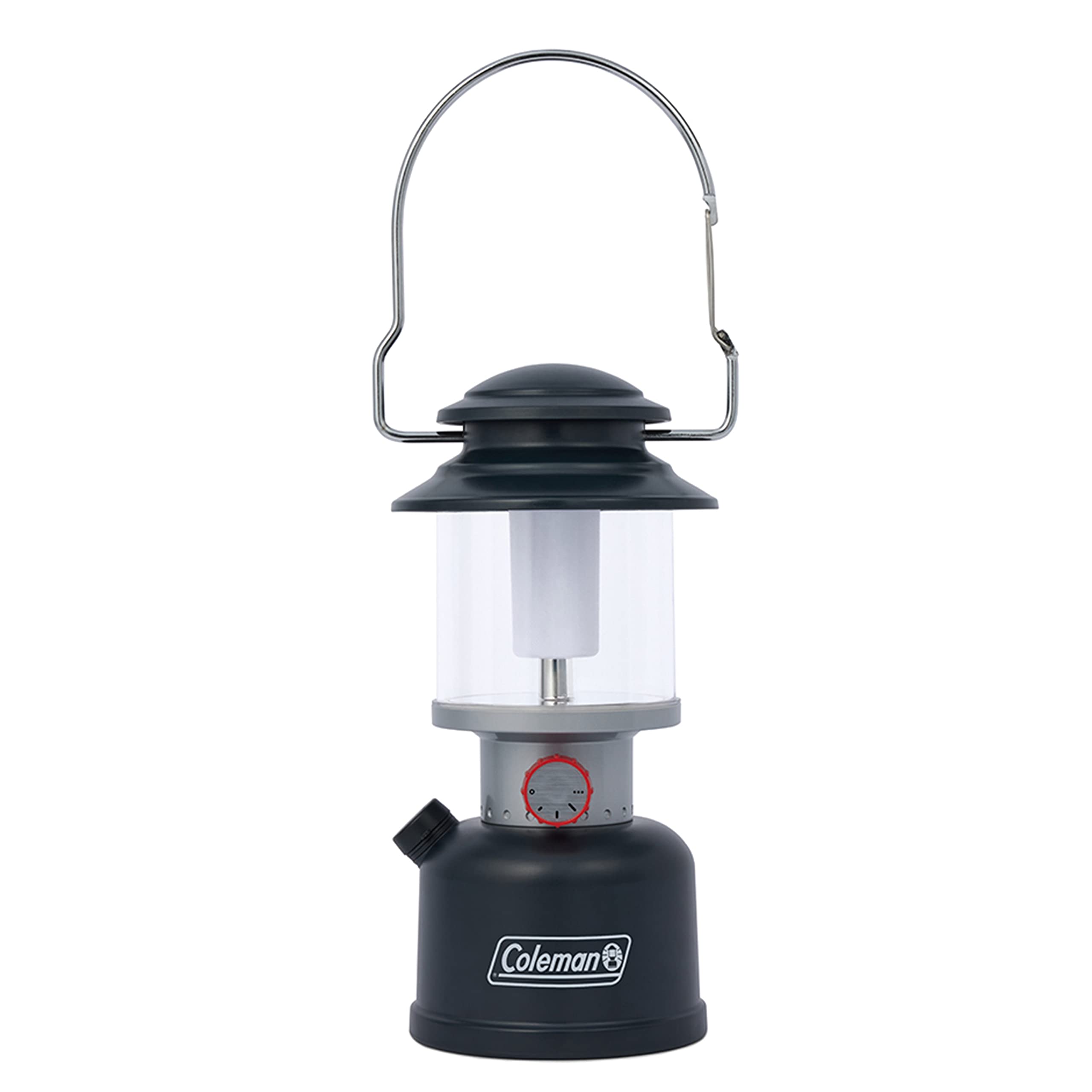 Coleman Classic LED Lantern 800 Lumens, Water-Resistant, Rechargeable, Black, Model 2155747