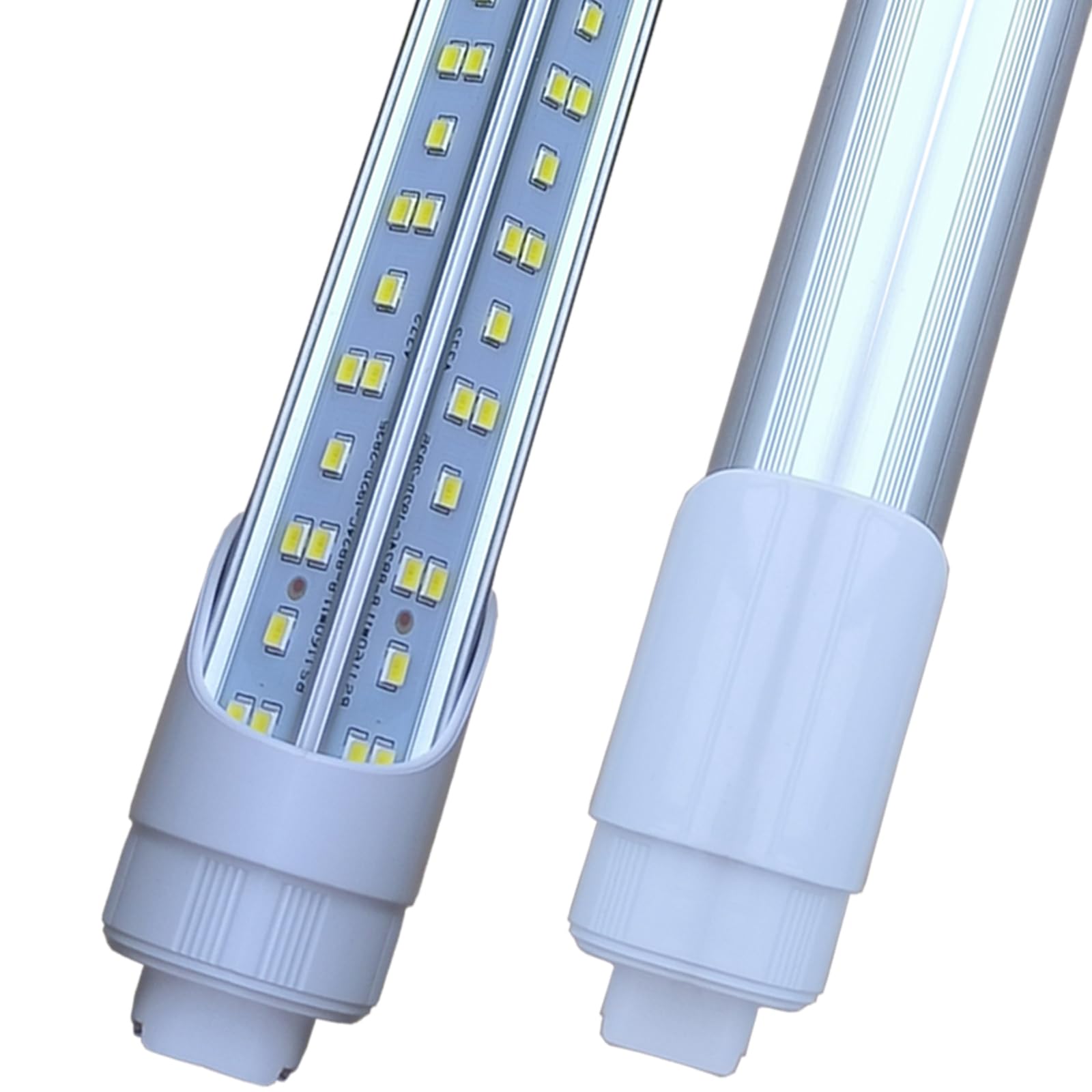 8Ft Led Ballast Bypass Bulbs 2 Pin,T8 Led Bulbs 8 Foot R17D Rotatable F96T12 Ho Led Replacement Tube,144W T10 T12 8' Led Shop Li