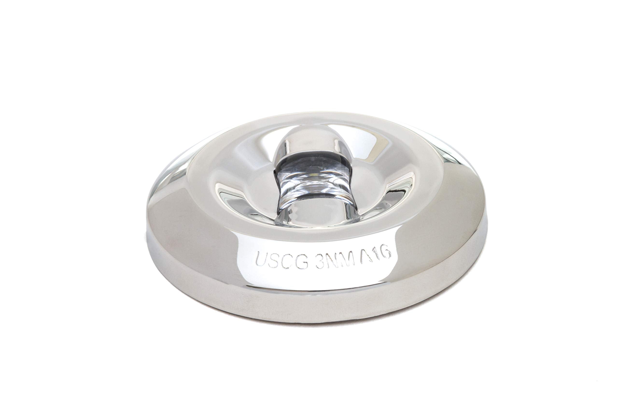 Attwood 6556-7 Universal Watertight Marine Boat Led Round 3 Nautical Mile Transom Light