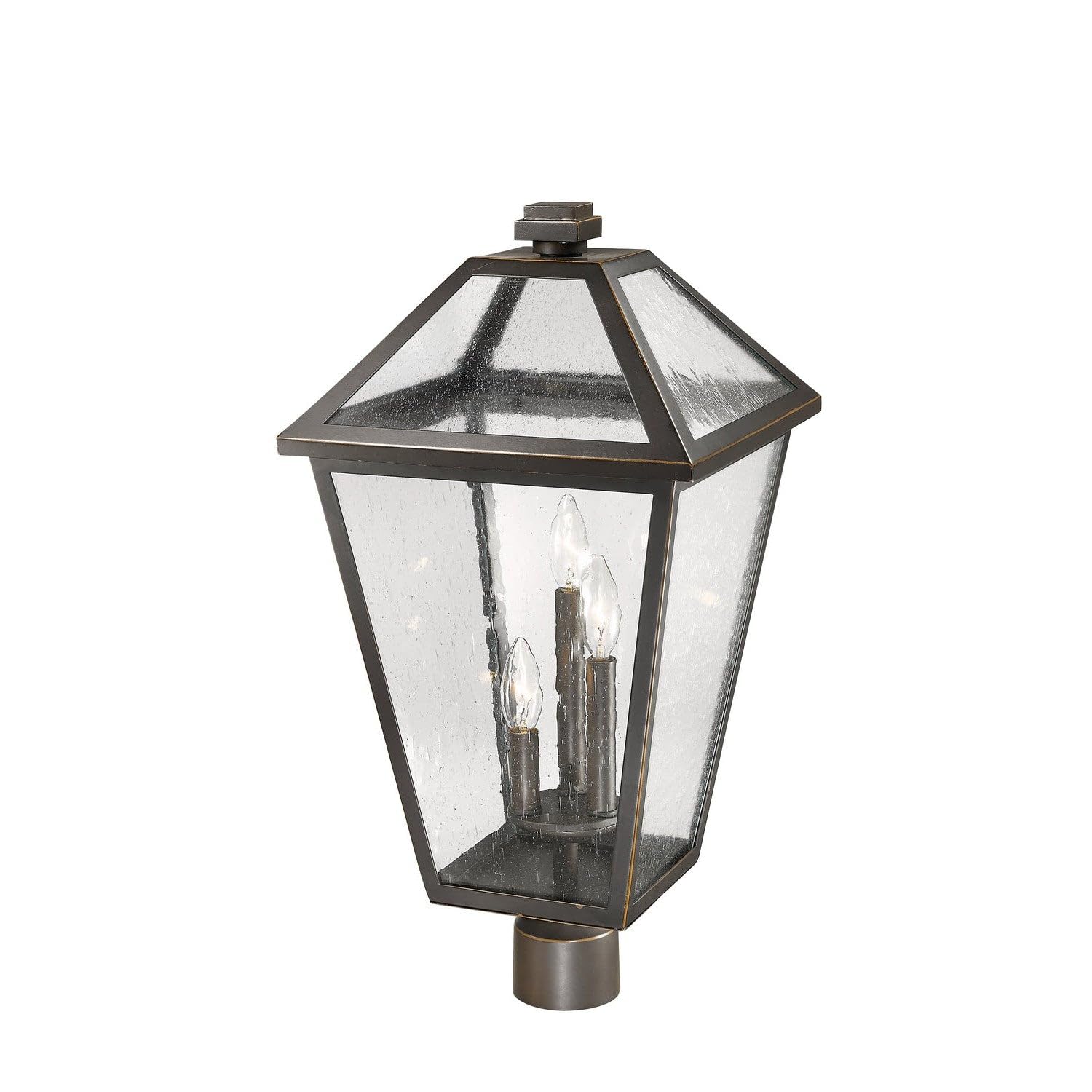 Z-Lite 3 Light Outdoor Post Mount Fixture, Stainless Steel, Seedy, 23.75x12.25x12.25, Model 579PHXLR-ORB