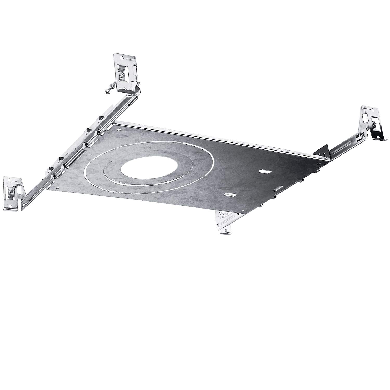 LUXRITE LED Recessed Lighting Kits, ETL Listed, Extendable Hanger Bars, Model LR41002, 3-4-6 Inch, Metal, 1 Piece