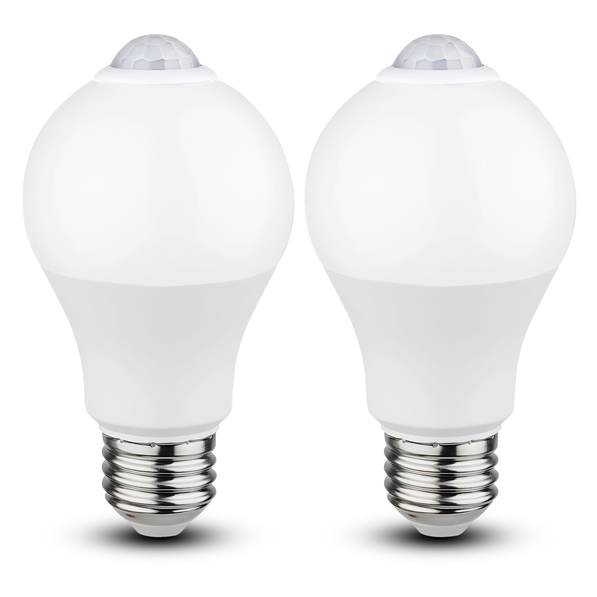 Motion Sensor Light Bulbs - 9W (60W Equivalent) E26 Motion Activated Led Light Bulb 5000K Daylight Dusk To Dawn Security Bulb Au