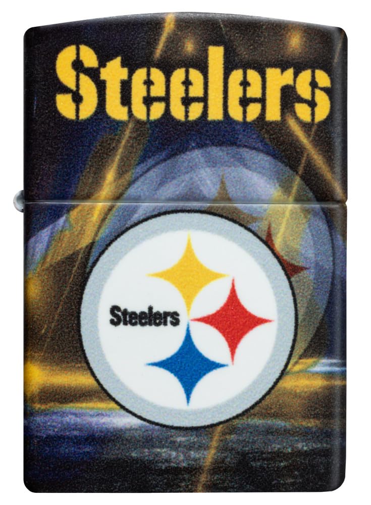 Zippo Nfl Pittsburgh Steelers 540 Matte Pocket Lighter