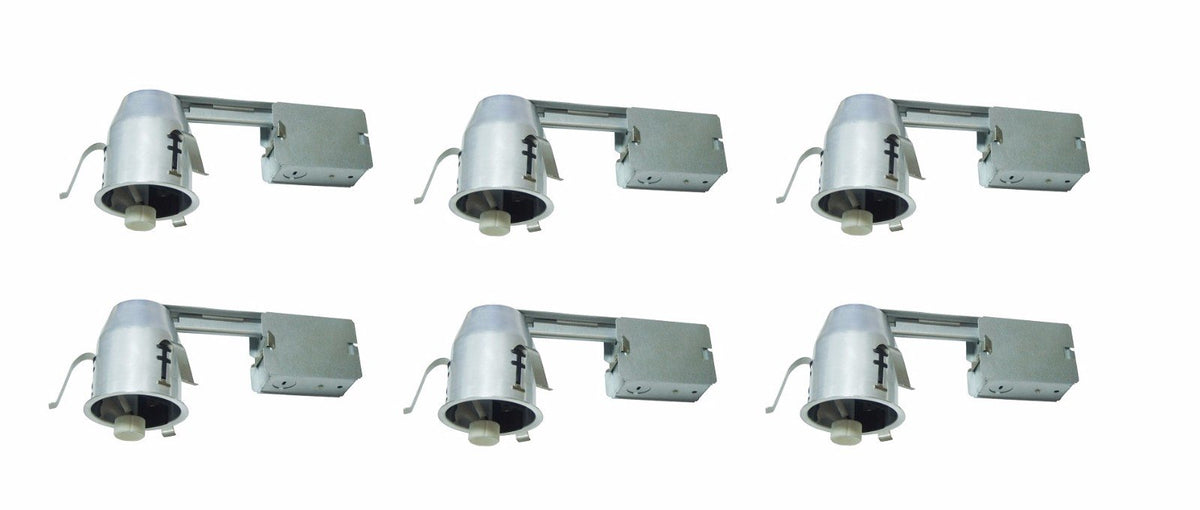 Elegant Elitco 3&quot; Icat Recessed Light Fixture, Led Gu10 Bulb 15W Max, 