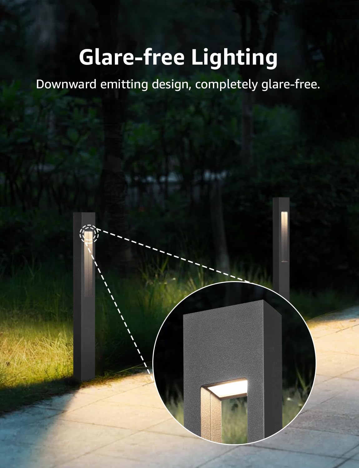 SUNVIE LED Landscape Lights 3W, Soft White 3000K, Aluminum, 12 Pack, Waterproof Pathway Lighting for Garden and Walkway, ETL Listed