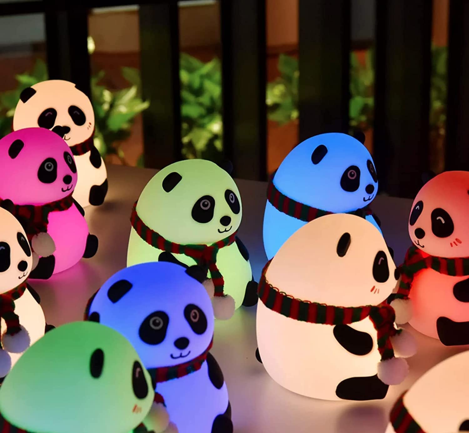 Sixfire Silicon Night Lamp for Kids,Nursery Silicone Night Light Color Changing Lamp,Room Decor, Gifts for Toddler Children Teen
