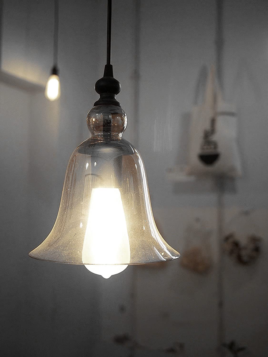 Livemax Dimmable Vintage Edison Led Bulb,Antique 40W Vintage Edison Bulb,E26 Light Bulb Led Bulb 400 Lumens Natural White 4000K,