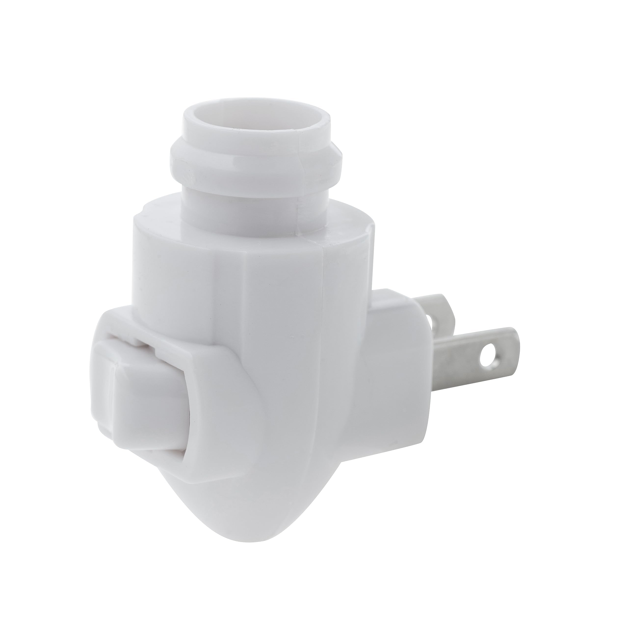 Creative Hobbies Plug In Night Light Module, White Plastic, Pack of 10, Model NLWW