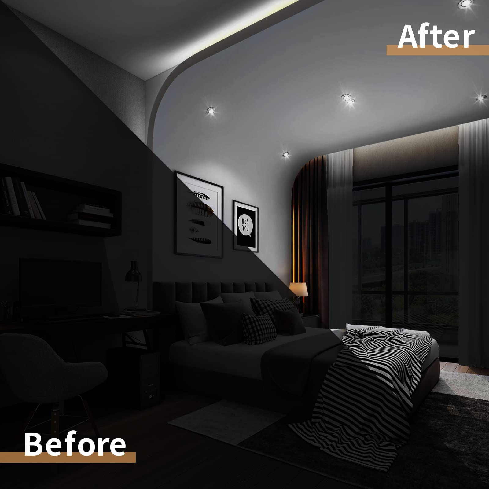 Owofydr White Neon Rope Lights 16.4Ft/5M 6500K Neon Light Strip, 12V Flex Waterproof Neon Led Strip Silicone Led Strip Lights, F