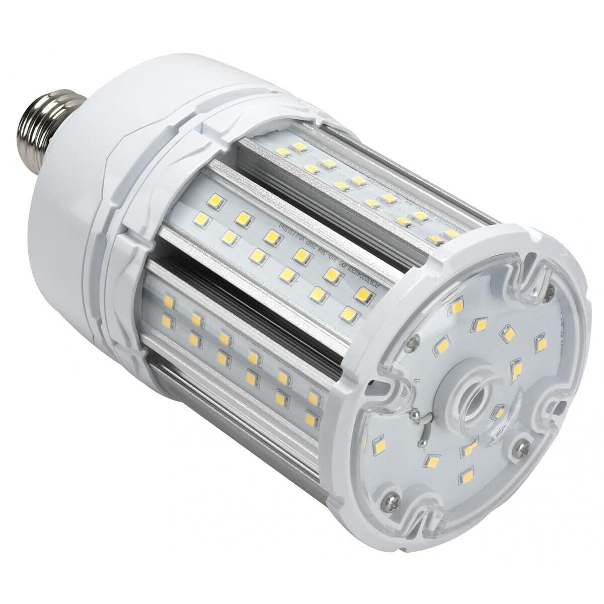 Satco S39392 Hi-Pro Omni-Directional High-Lumen Led Corncob Lamp, Hid-Replacement, Industrial And Commercial Application, 100-27