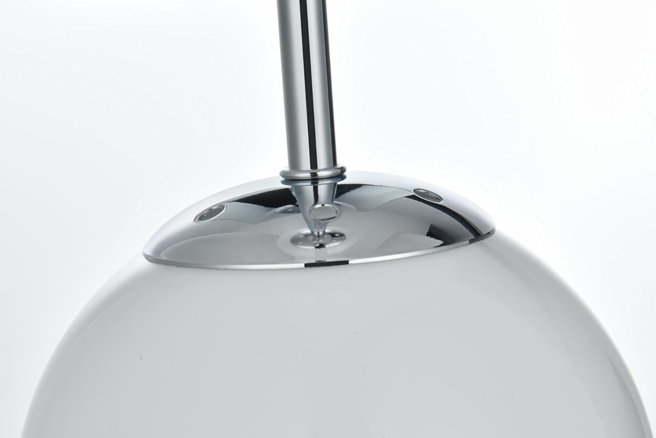 Living District Neri 1-Light Mid-Century Metal Wall Sconce in Black and White