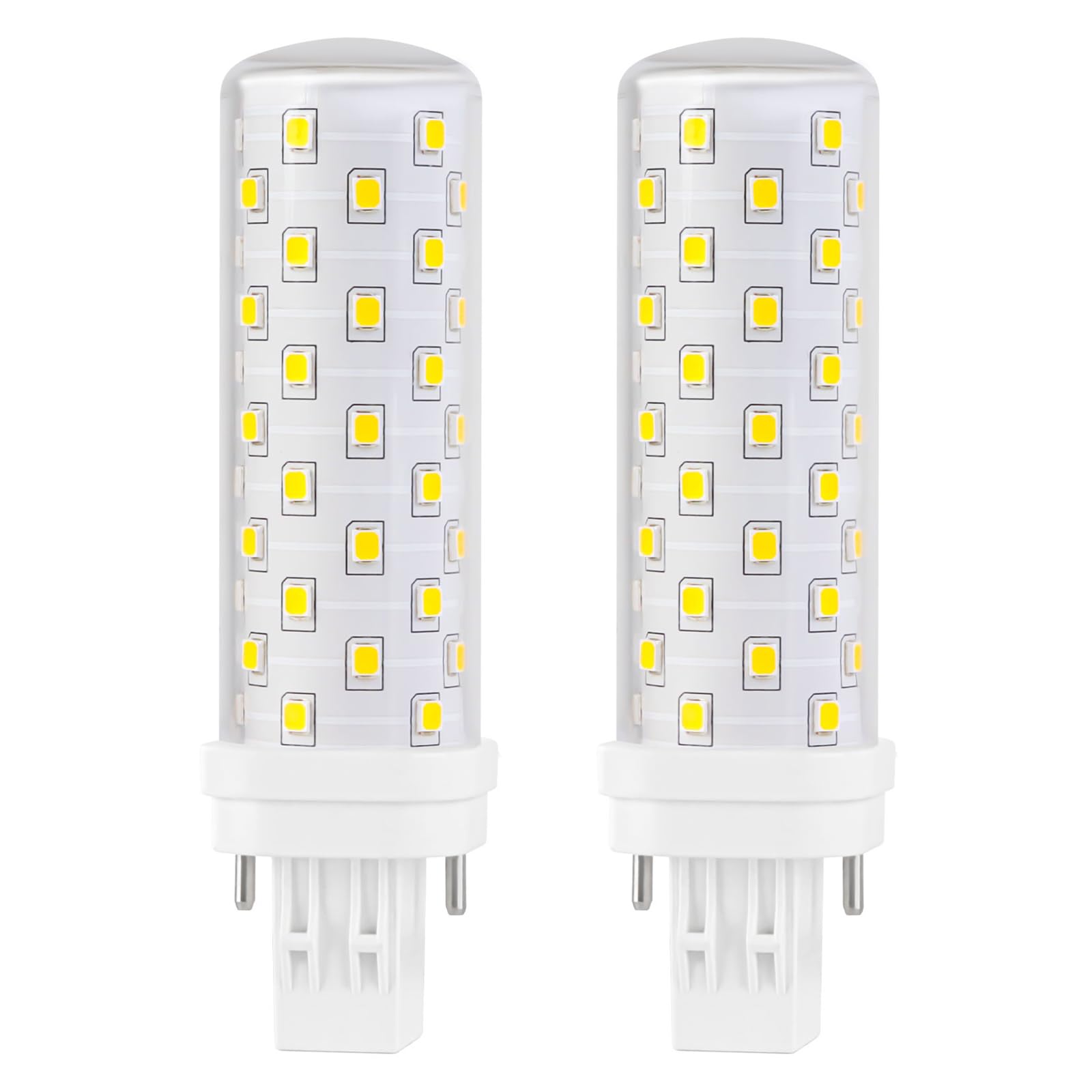Makergroup GX23-2 LED Bulb, 4000K Neutral White, Aluminum, 2 Pack