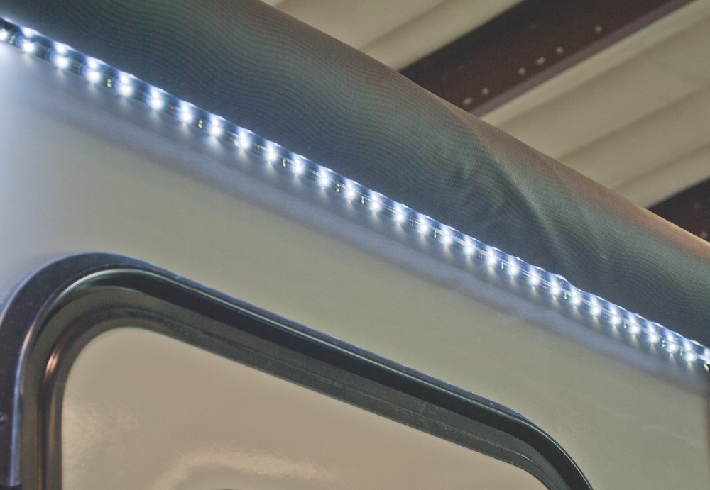 CAREFREE LED Light Strip 30 LPM Replacement for RV Awnings, Model 901092, Standard Size, White, Plastic, 1 Pack