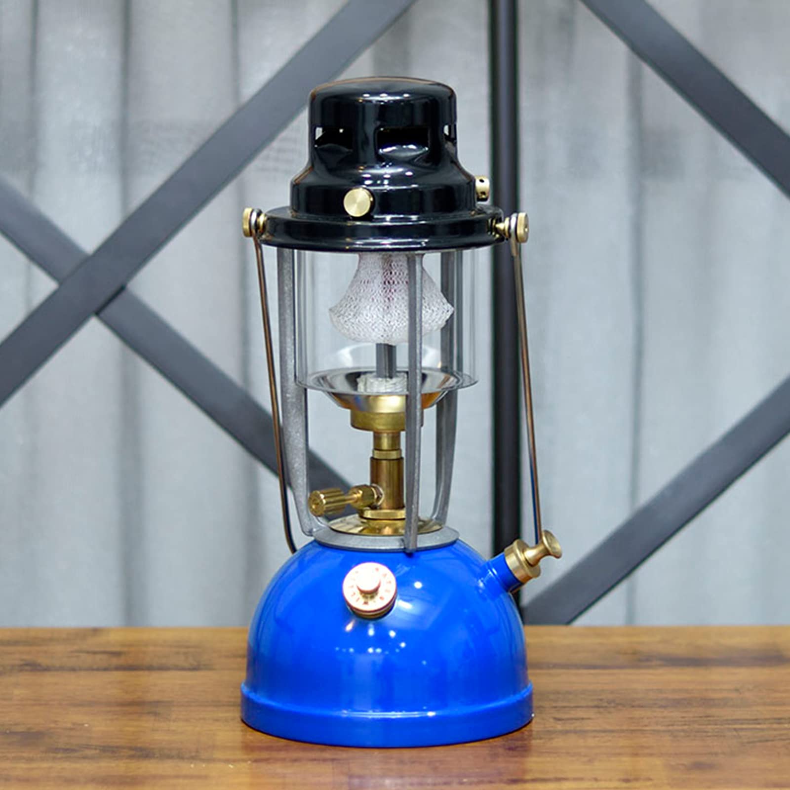 Petdcheb 20-Piece Gas Lantern Mantles, U Shape, Rayon, Blue, 1 Layer