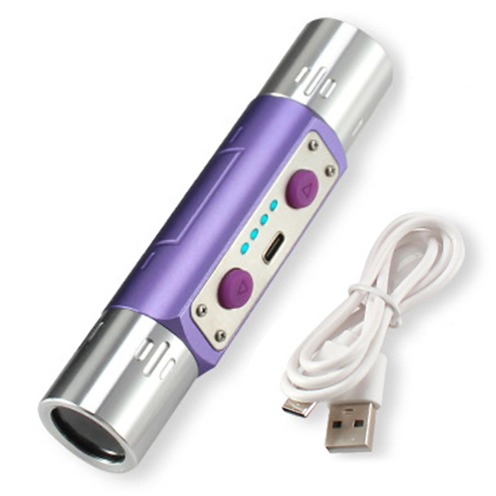 AwnsIMfreien 254nm UV Light, Professional Gemstone Flashlight with 365nm & 254nm UV Light Dual-Wave Blacklight for Mineral & Cur