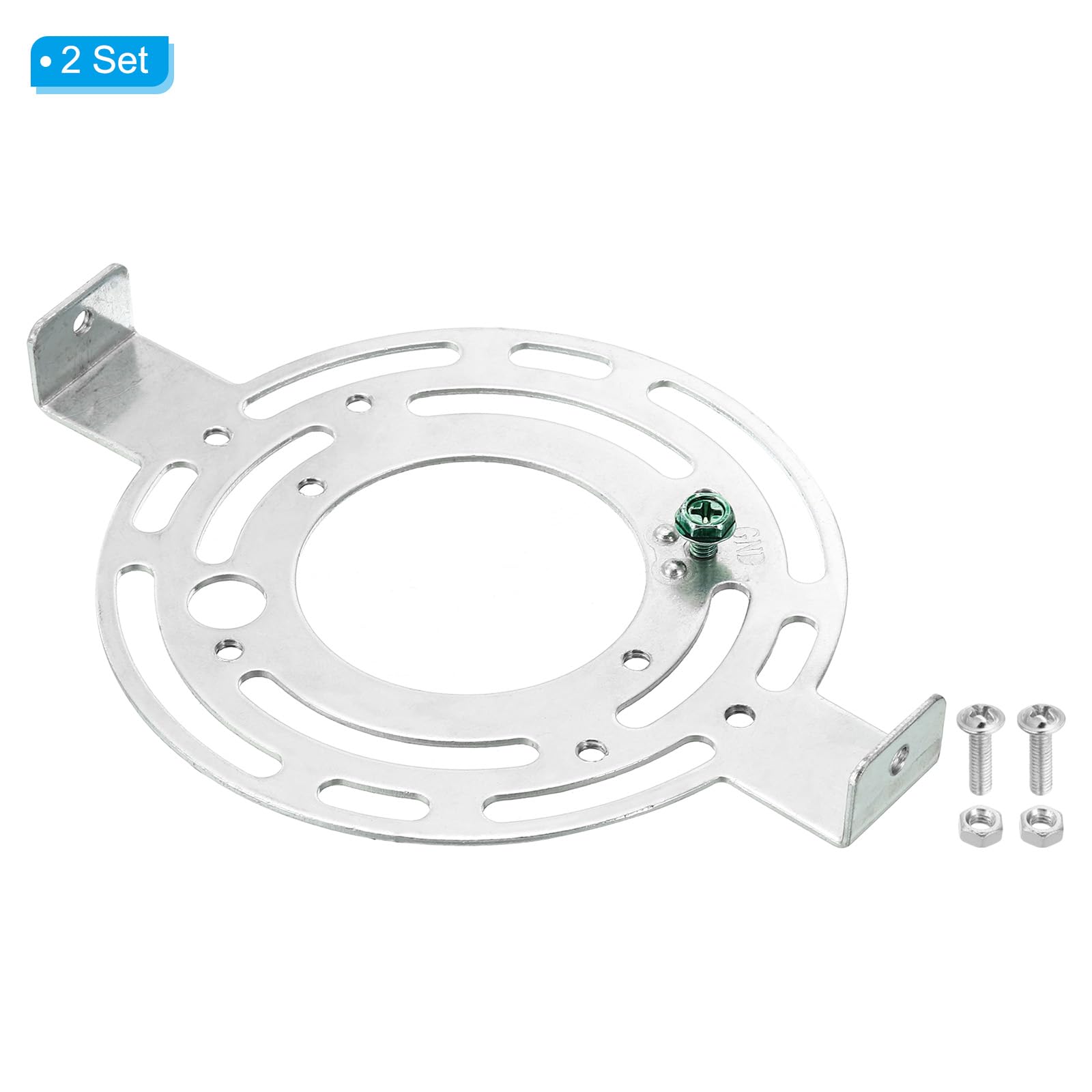 Patikil 145Mm (5.71") Universal Light Fixture Mounting Bracket Kit, 2Set Light Crossbar Round Ceiling Plate For Wall Light, Close To Ceiling Light, Chandelier