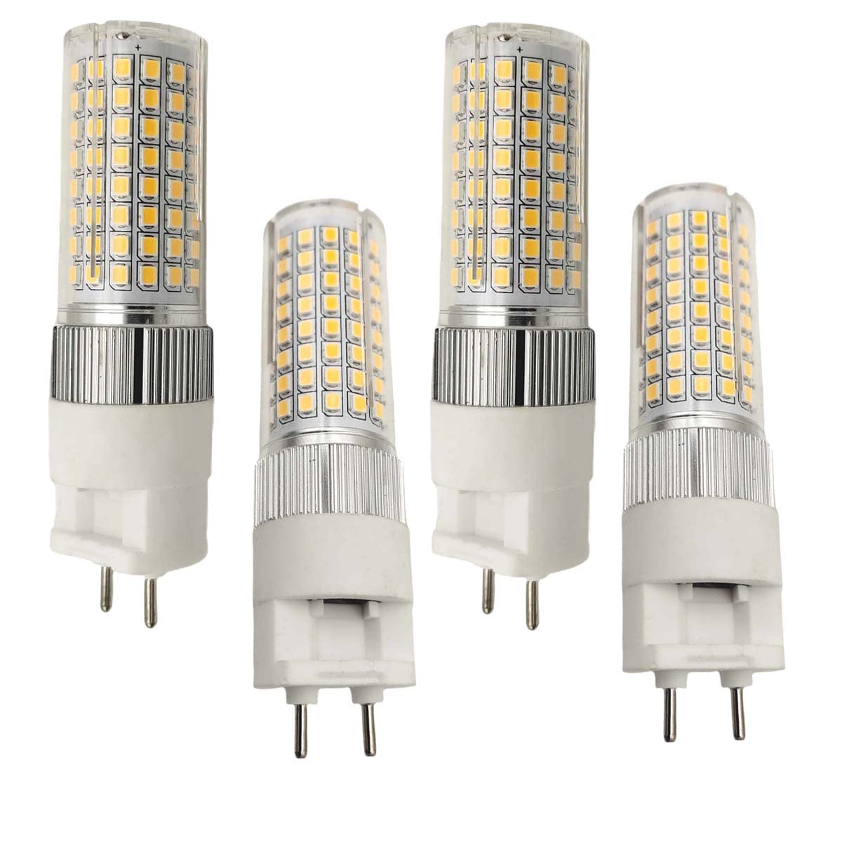 WELESHEI G12 Led Bulb 16w Ceramic Corn Light Led G12 Base T6 4000k Natural White Equivalent 200W Halogen Lamp 2 Pin Ceilling Dow