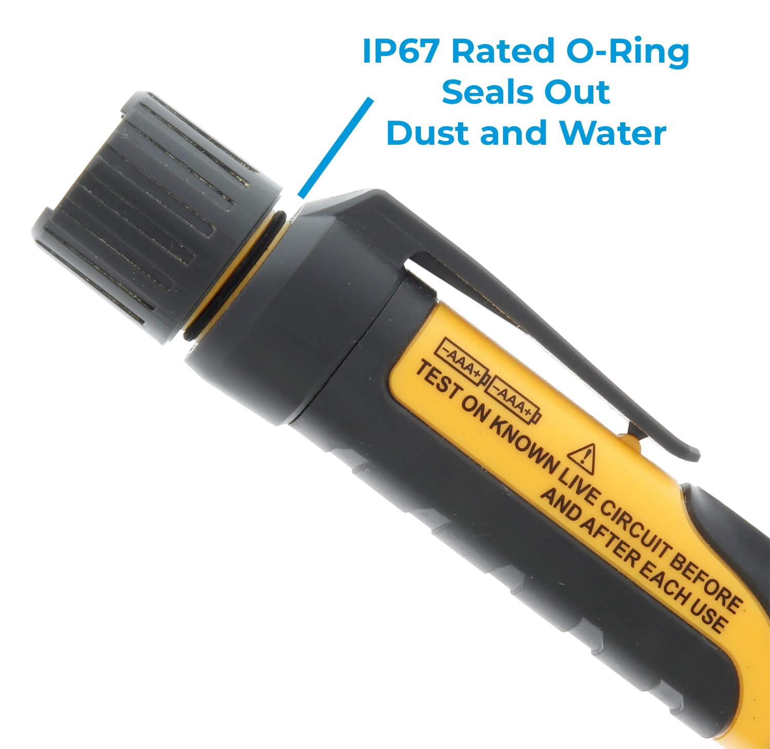 Ideal Electrical 61-657 - Dual Range 12-1000V Ac Ncvt With Flashlight