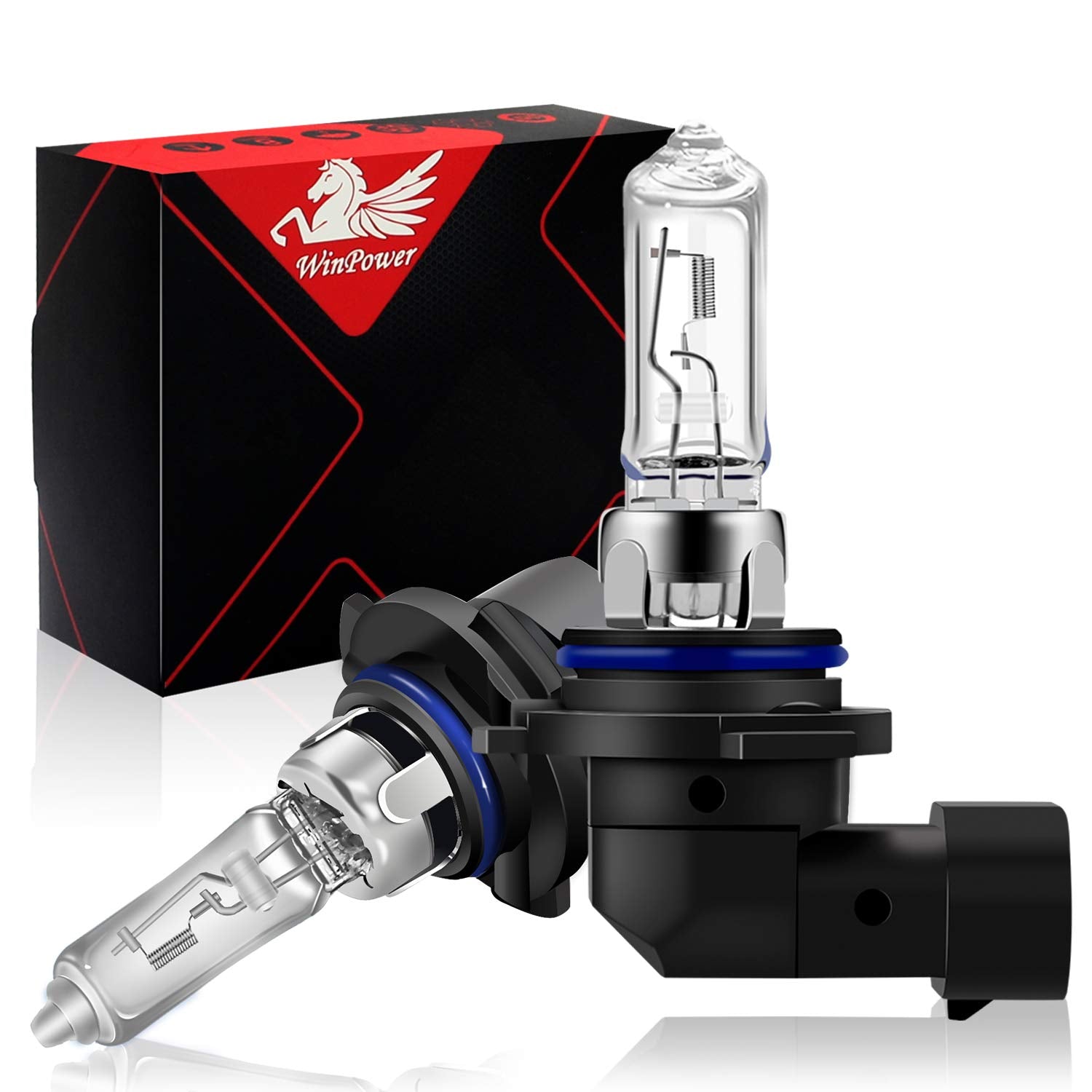 WinPower 9005 Halogen Headlight Bulbs 12V 60W Pack of 2 4300K WP-9005 W