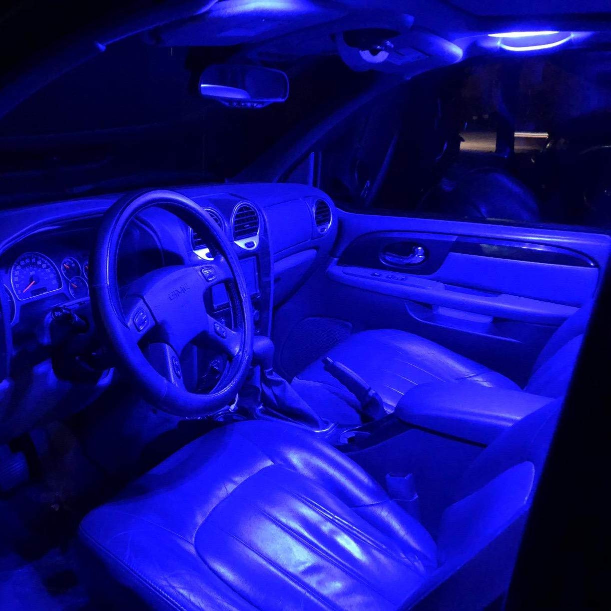 Alla Lighting 4Pcs T10 194 168 Led Bulbs, 10000K Blue Parking, License, Interior Map, Dome, Trunk Cargo Lights 175 161 2825 W5W