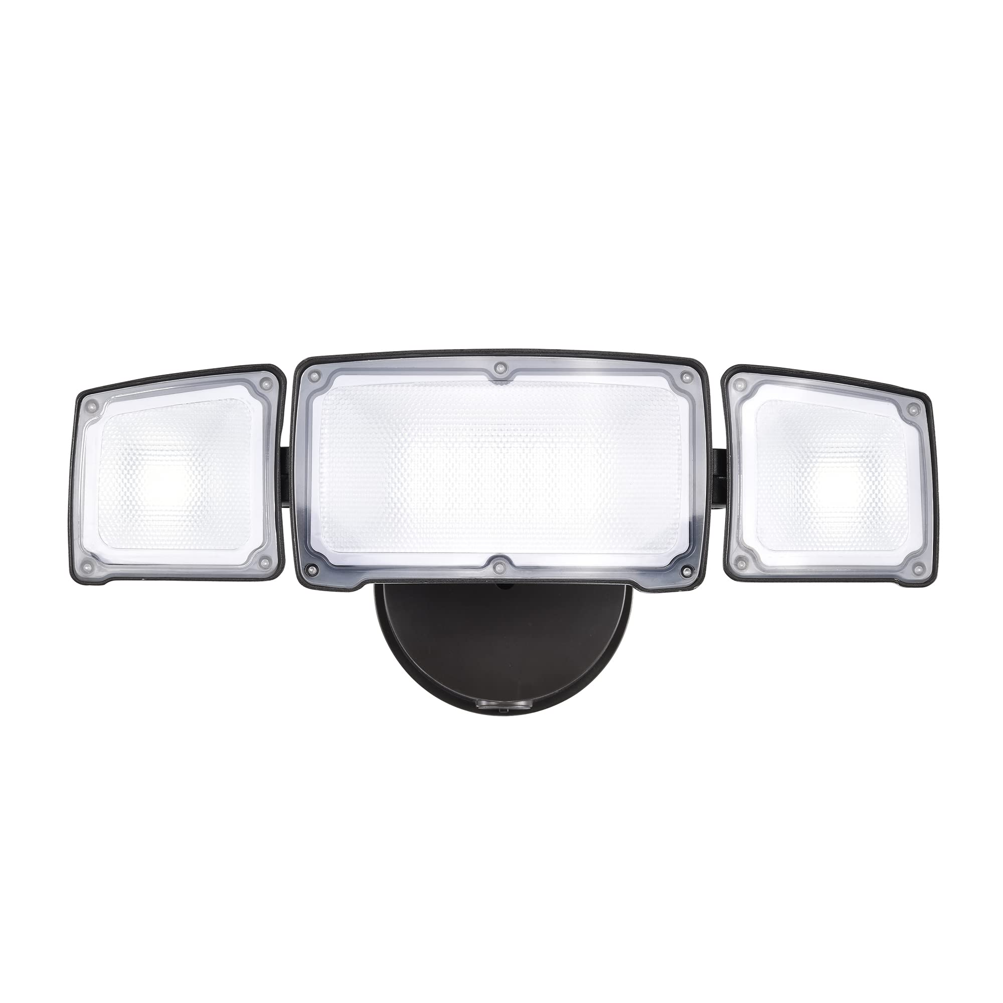 AWSENS 40W Flood Lights Outdoor, 3800LM LED Security Light Fixture, Exterior LED Flood Lights with 3 Adjustable Heads, 5000K, ET