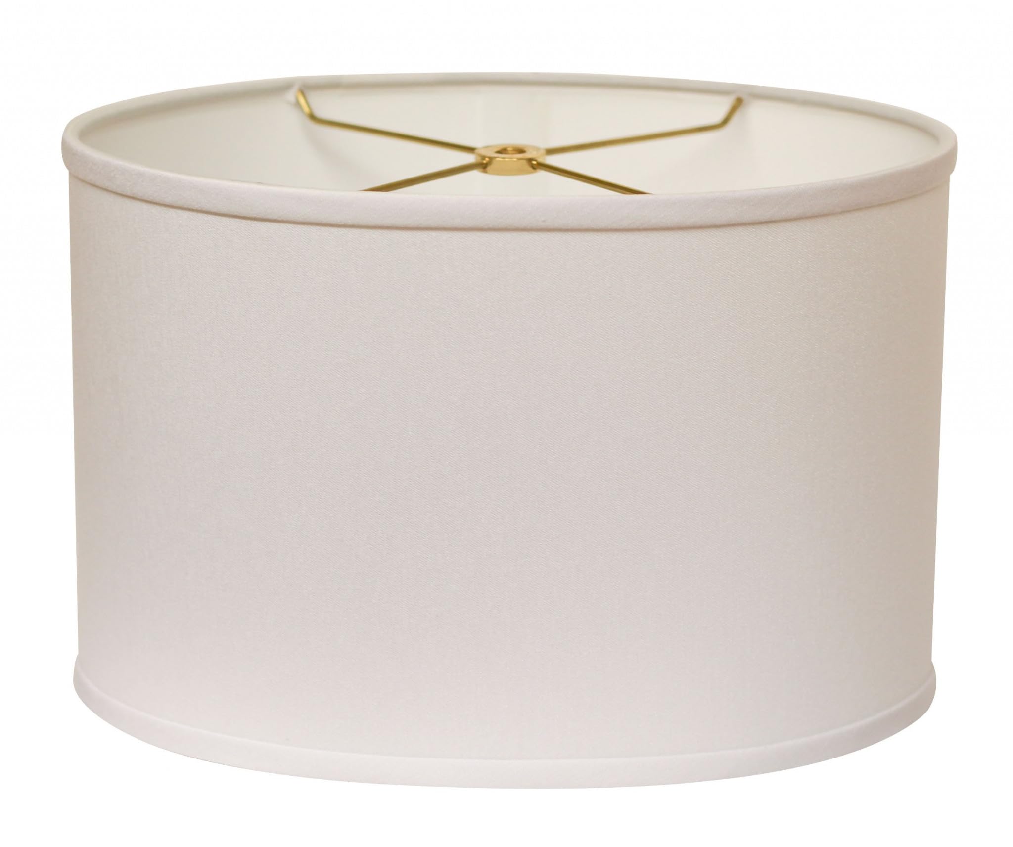 HomeRoots Throwback Oval Lampshade 14 in. Warm White Model 470207