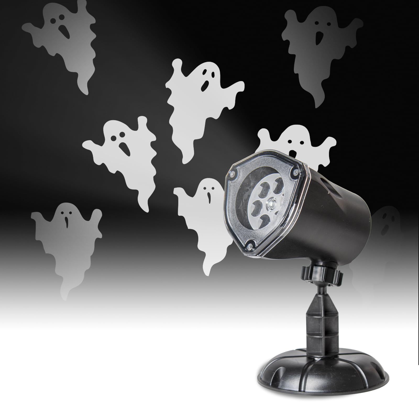 PEIDUO Halloween Projector Lights, Rotating Ghost Projector Halloween, Waterproof Outdoor Halloween Projector, Landscape, Yard,