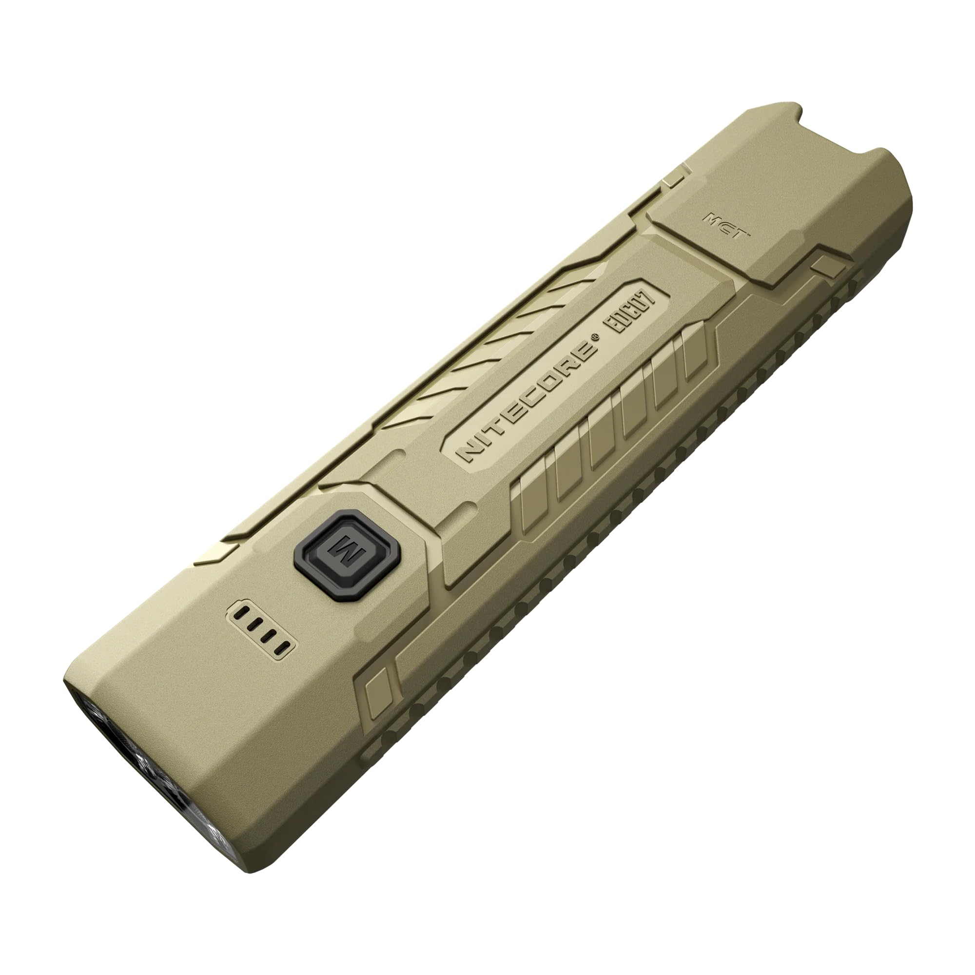 Nitecore EDC07 EDC07 EDC Flashlight High CRI Three Color Temperatures Ultra Light PC Material, with Strobe/SOS Modes, 1500 Lumen