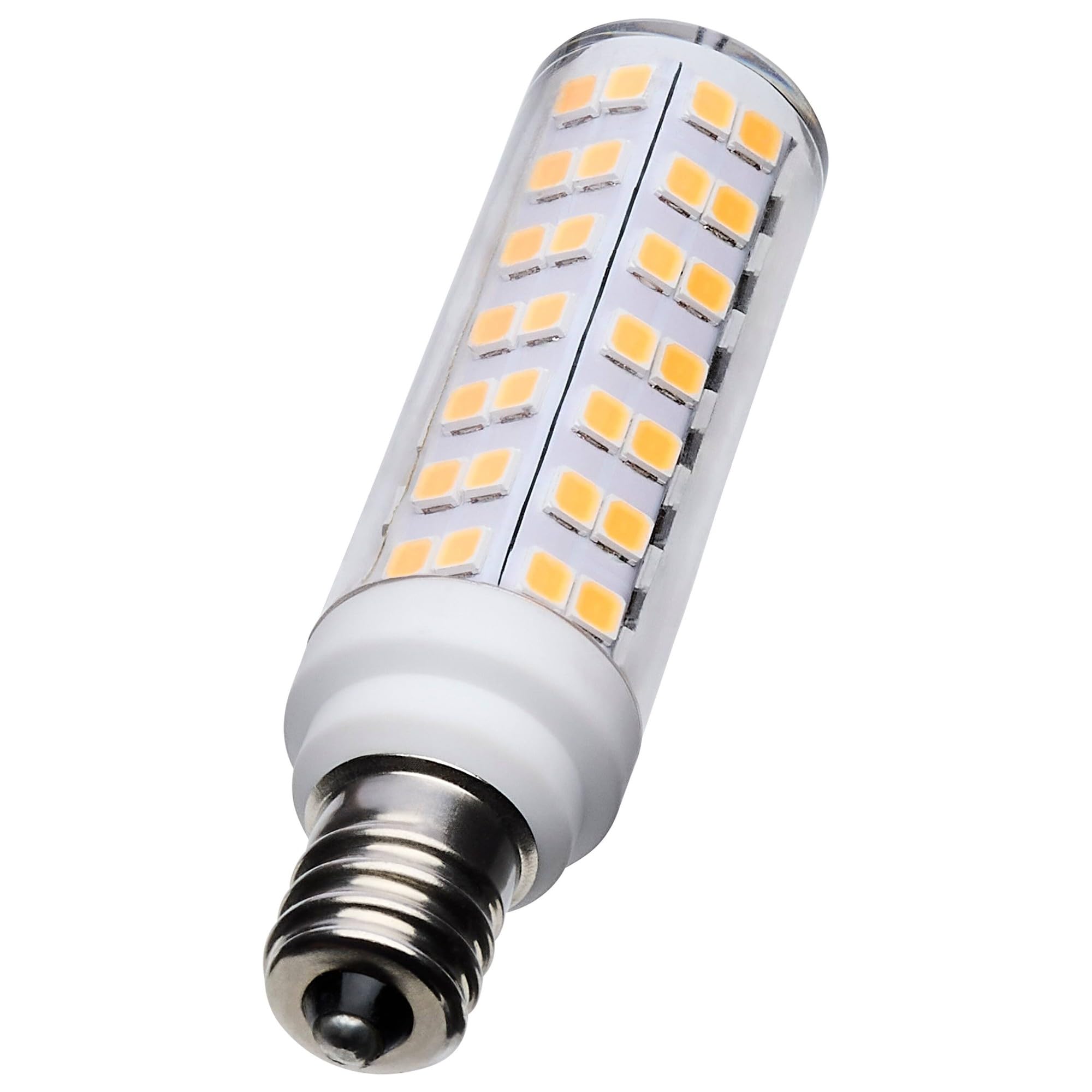 Satco 6.5w T6 LED 120v E12 Base 3000k Clear Finish Bulb