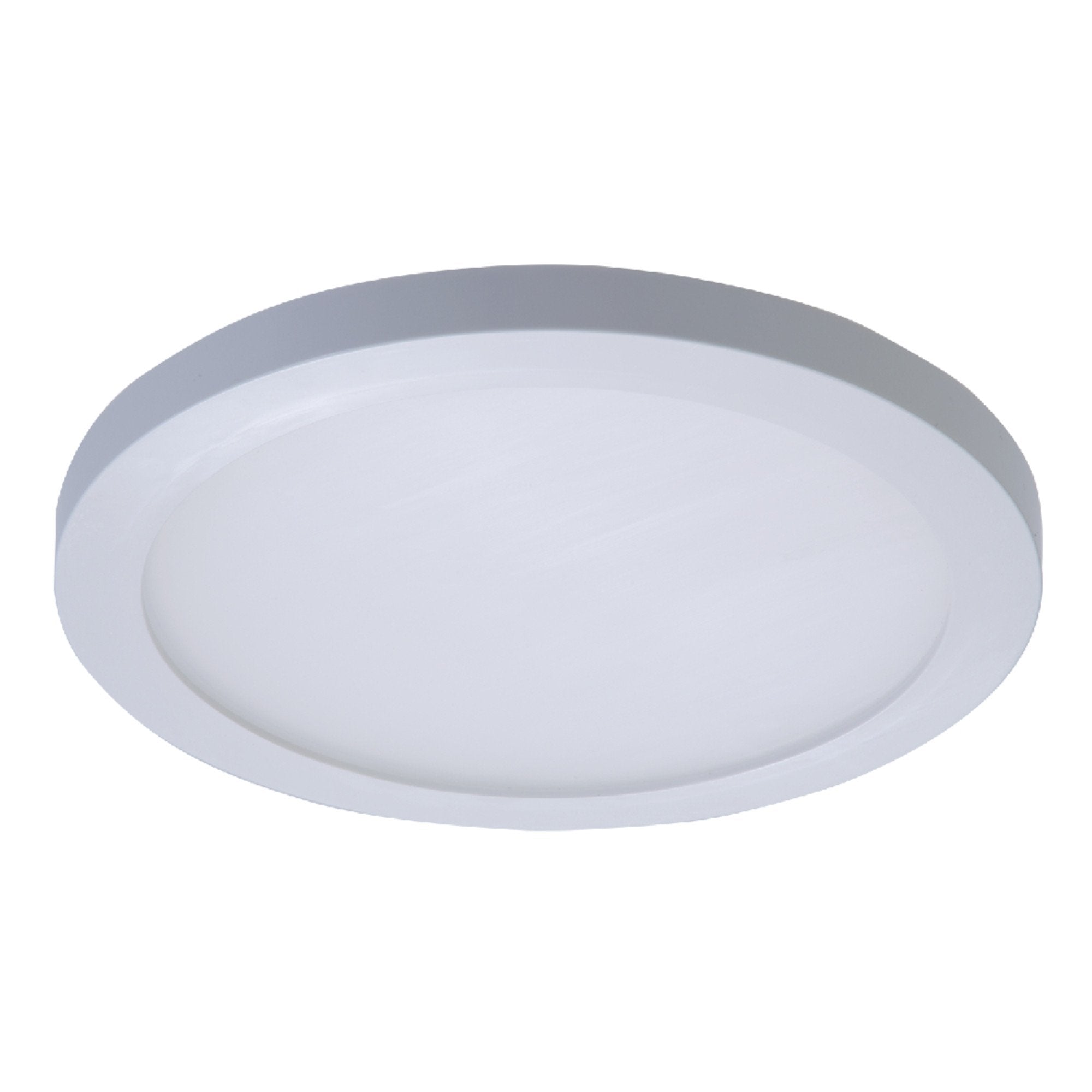 HALO Integrated LED Recessed Round Ceiling Light Trim, 5 & 6 in., 4000K Bright White, Aluminum, Model SMD6R6940WH